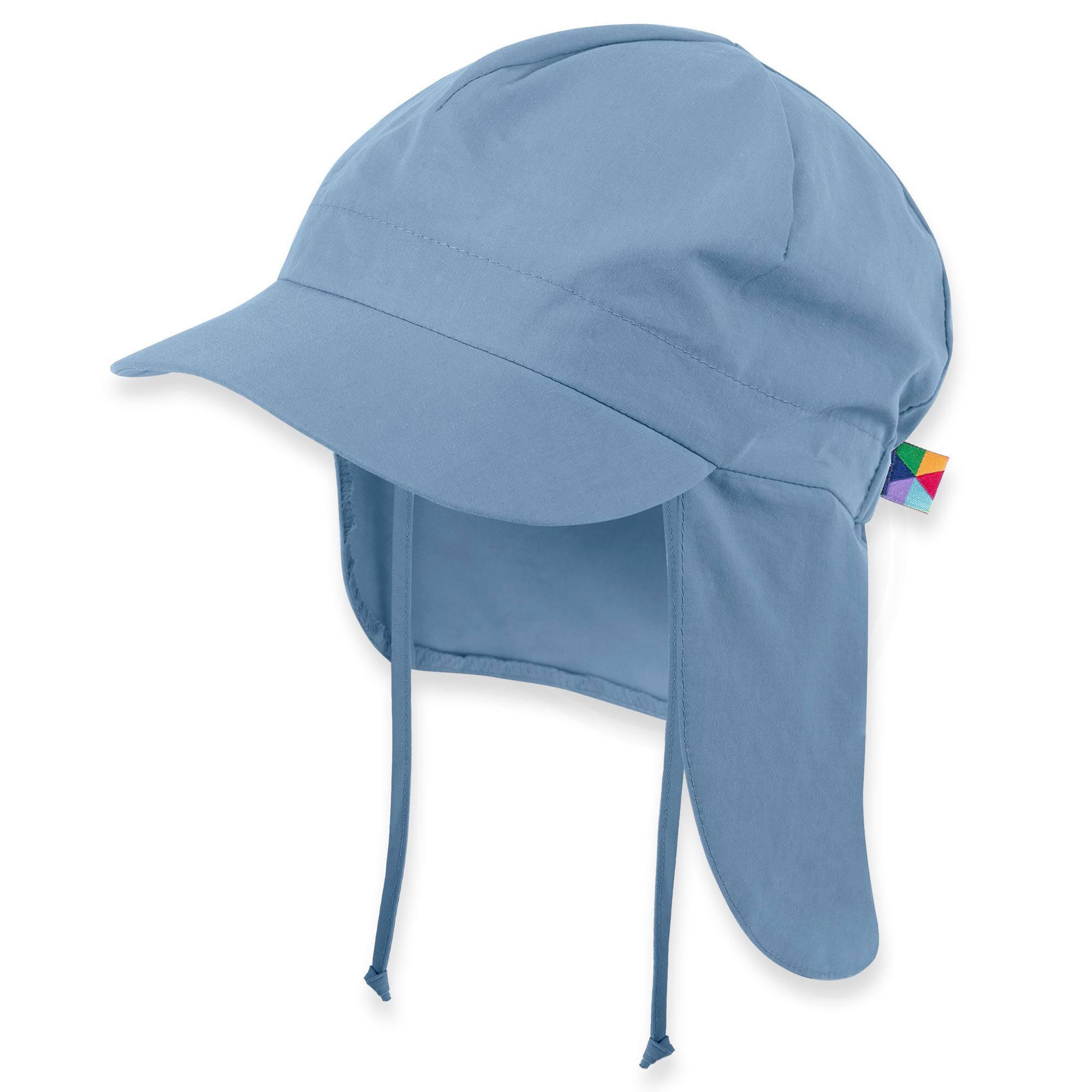 Błękitna czapka z okapem 2-5 L