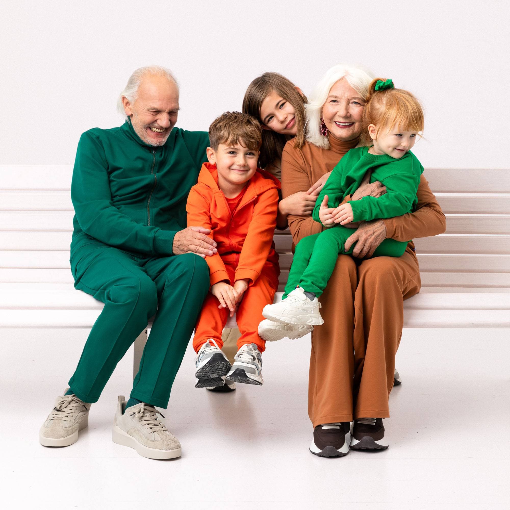 Zielone legginsy z meszkiem