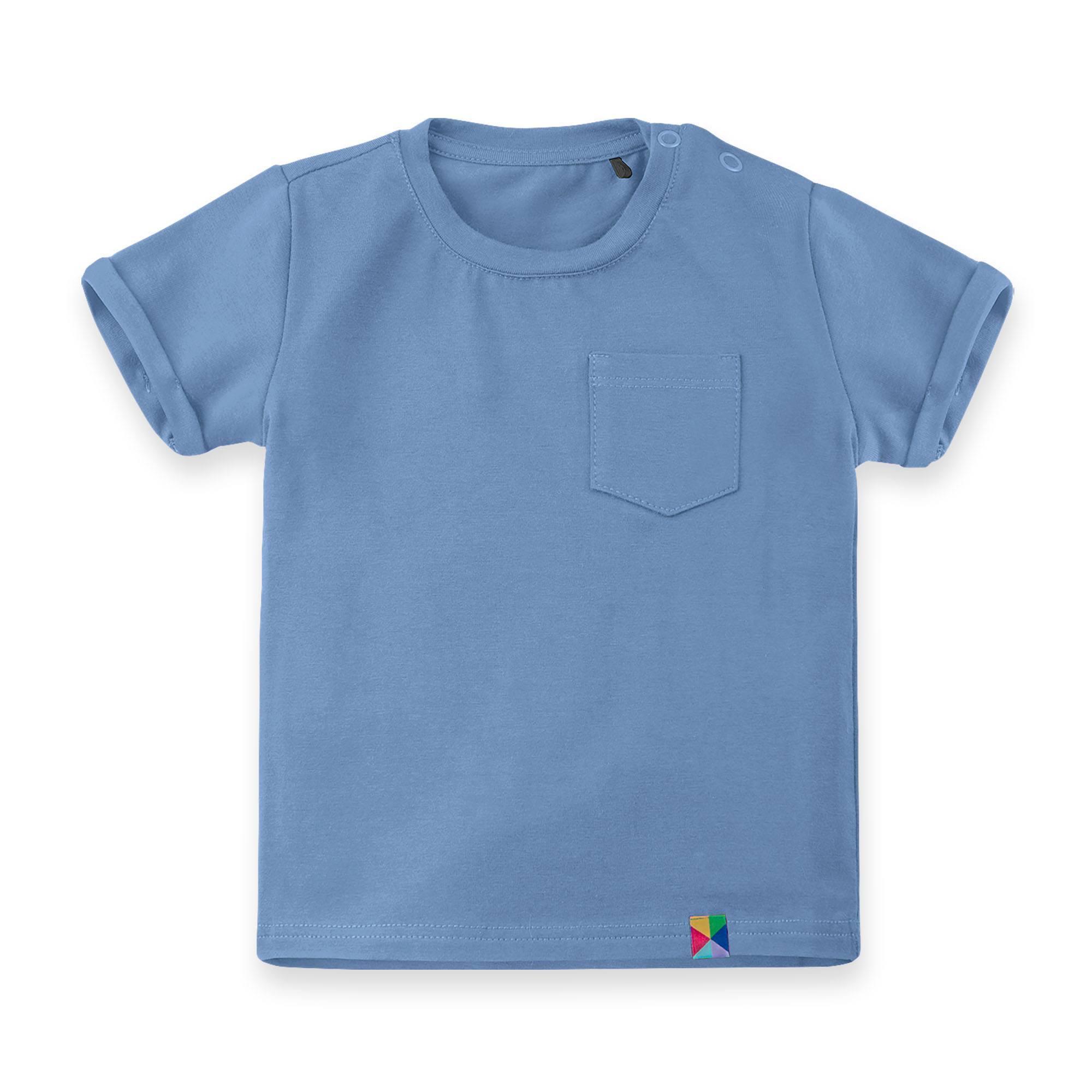 Błękitny T-shirt