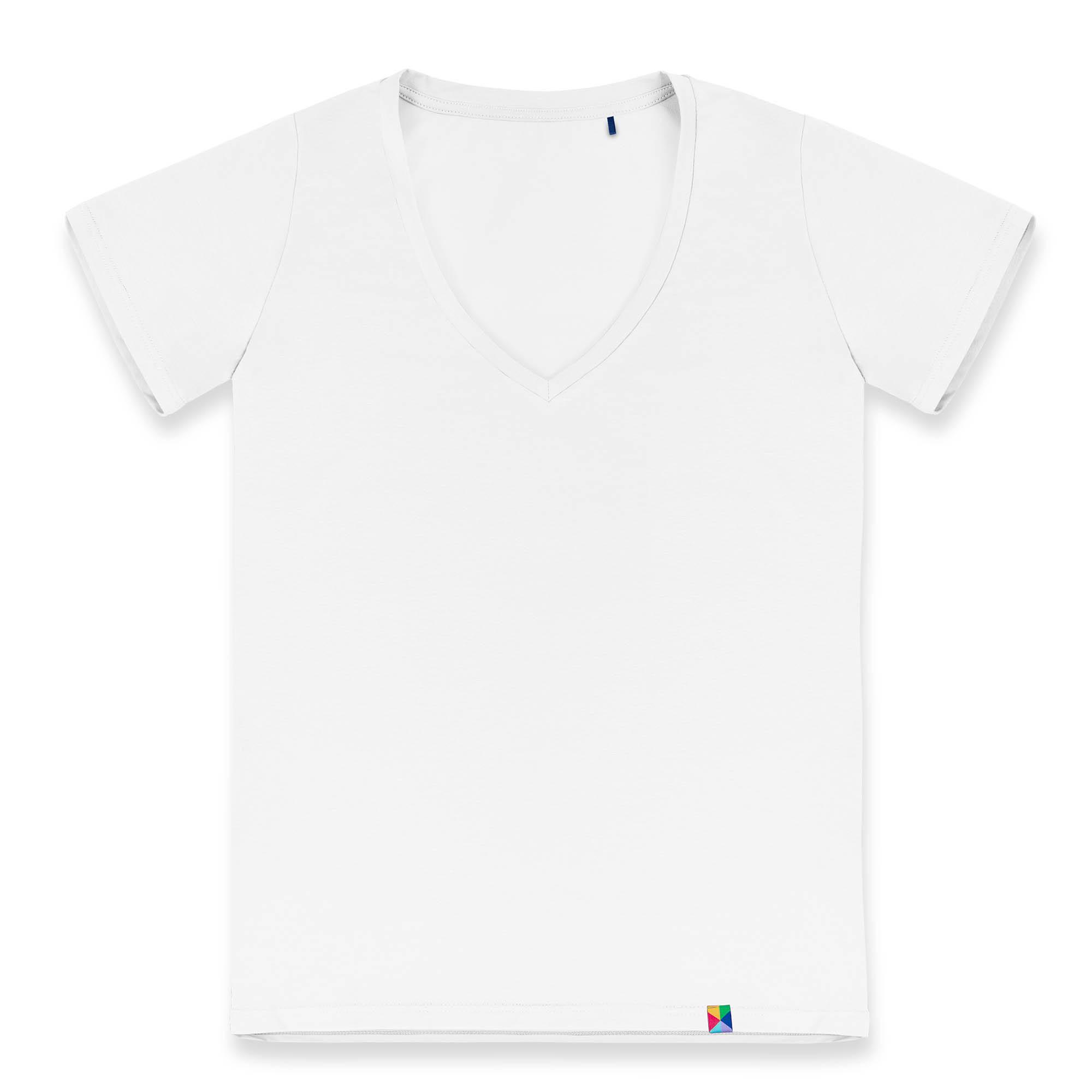 Biały T-shirt damski
