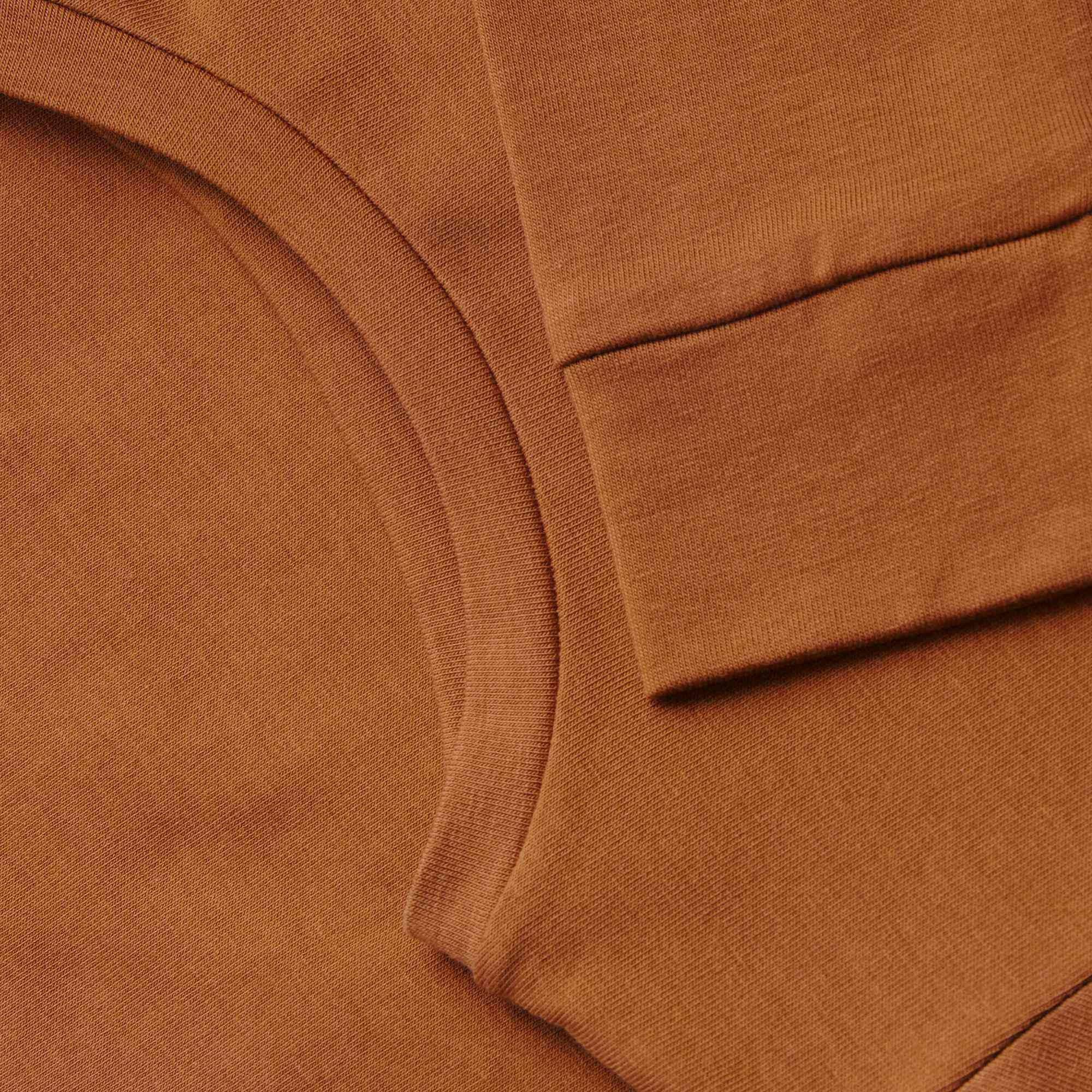Karmelowa piżamka 2-częściowa