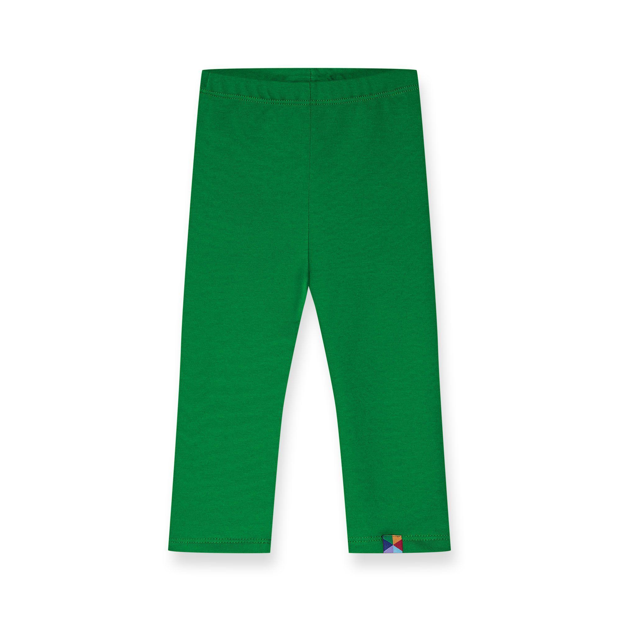 Zielone legginsy z meszkiem