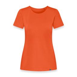 Pomarańczowa koszulka damska