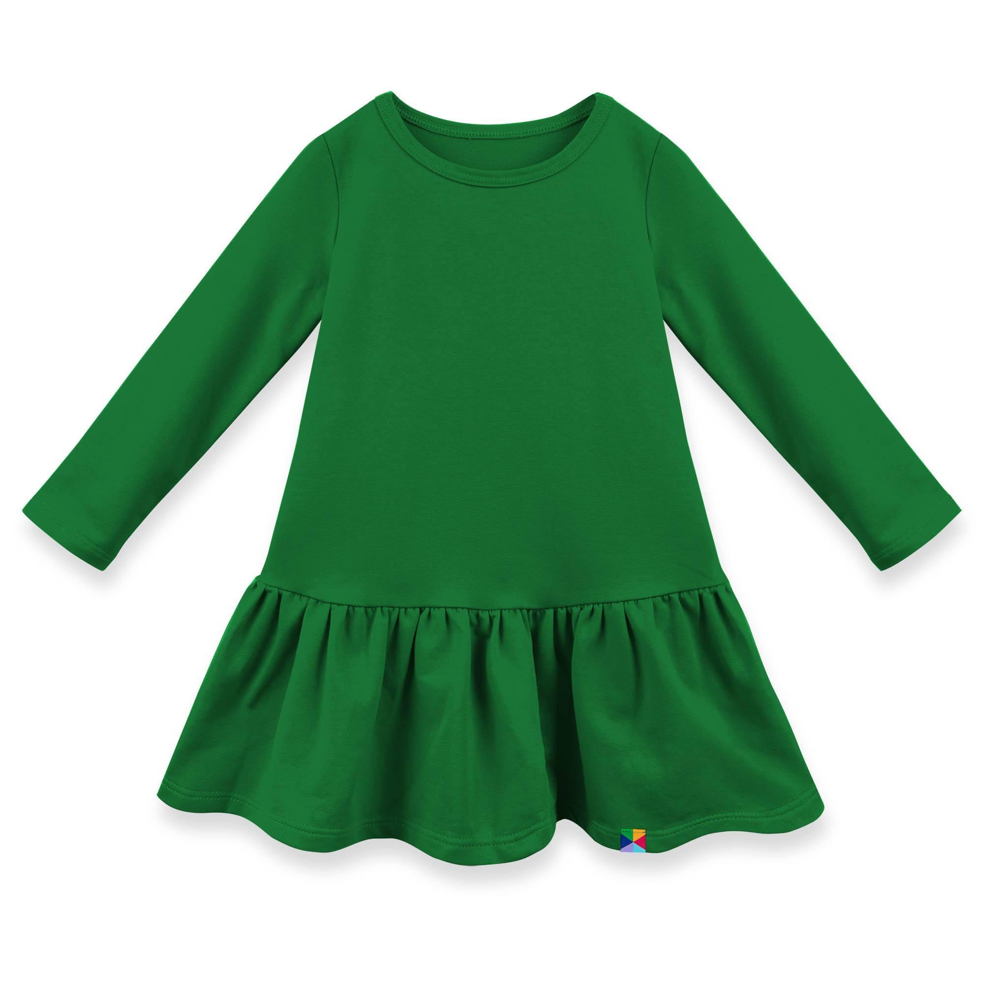 Zielona sukienka dresowa