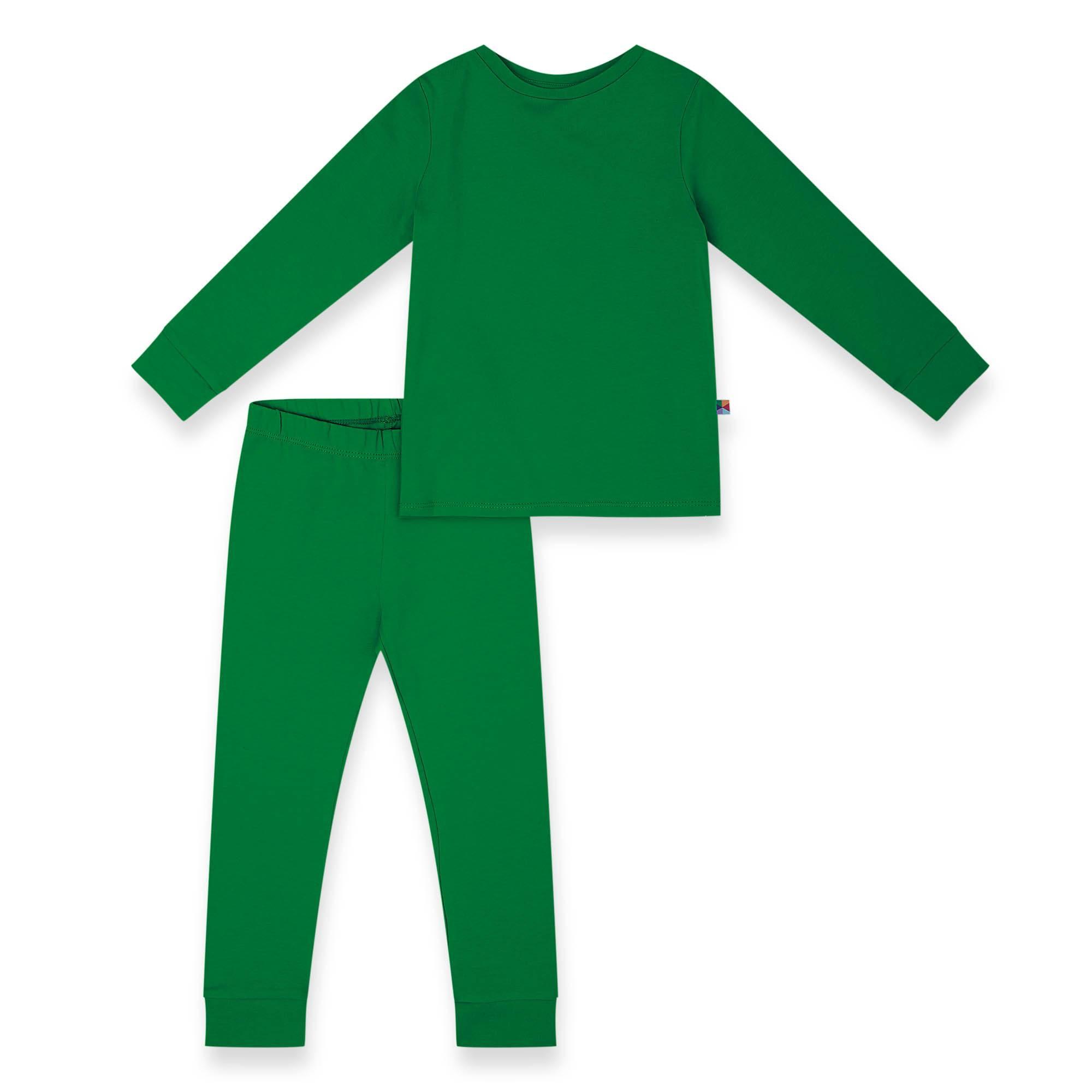 Zielona piżamka 2-częściowa