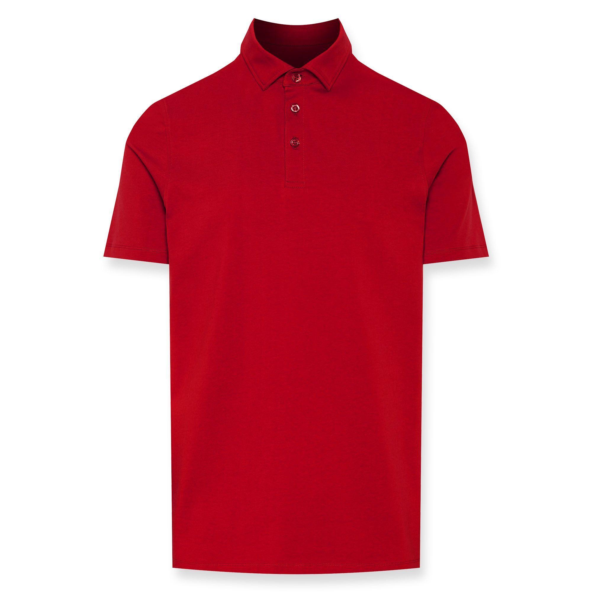 Czerwona koszulka Polo męska