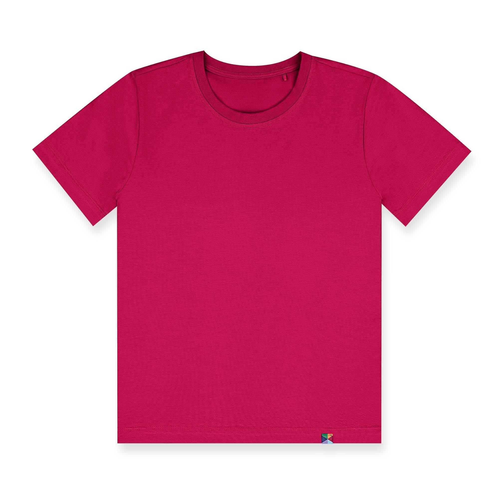 Różowa koszulka ze ściągaczem damska