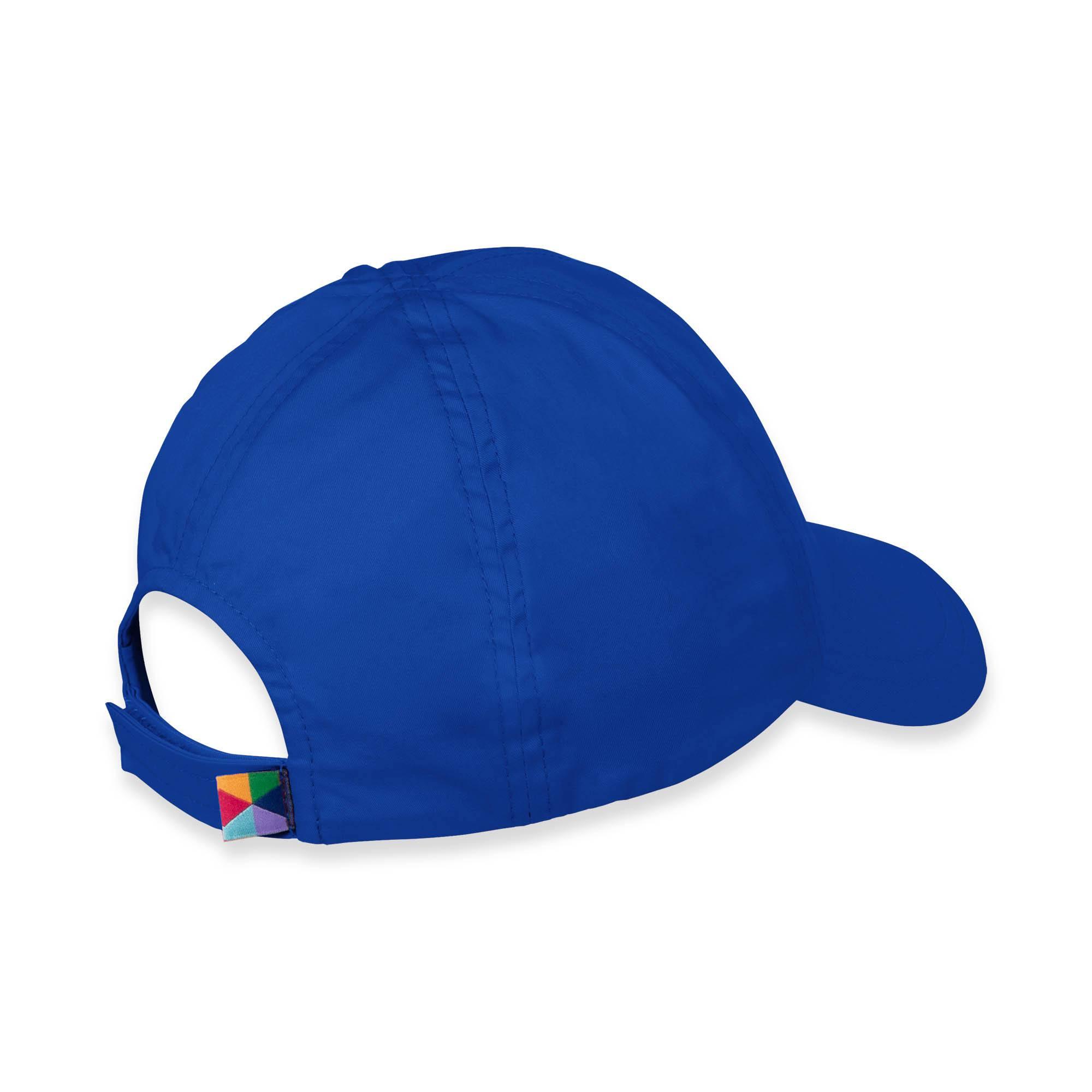 Niebieska czapka bejsbolówka