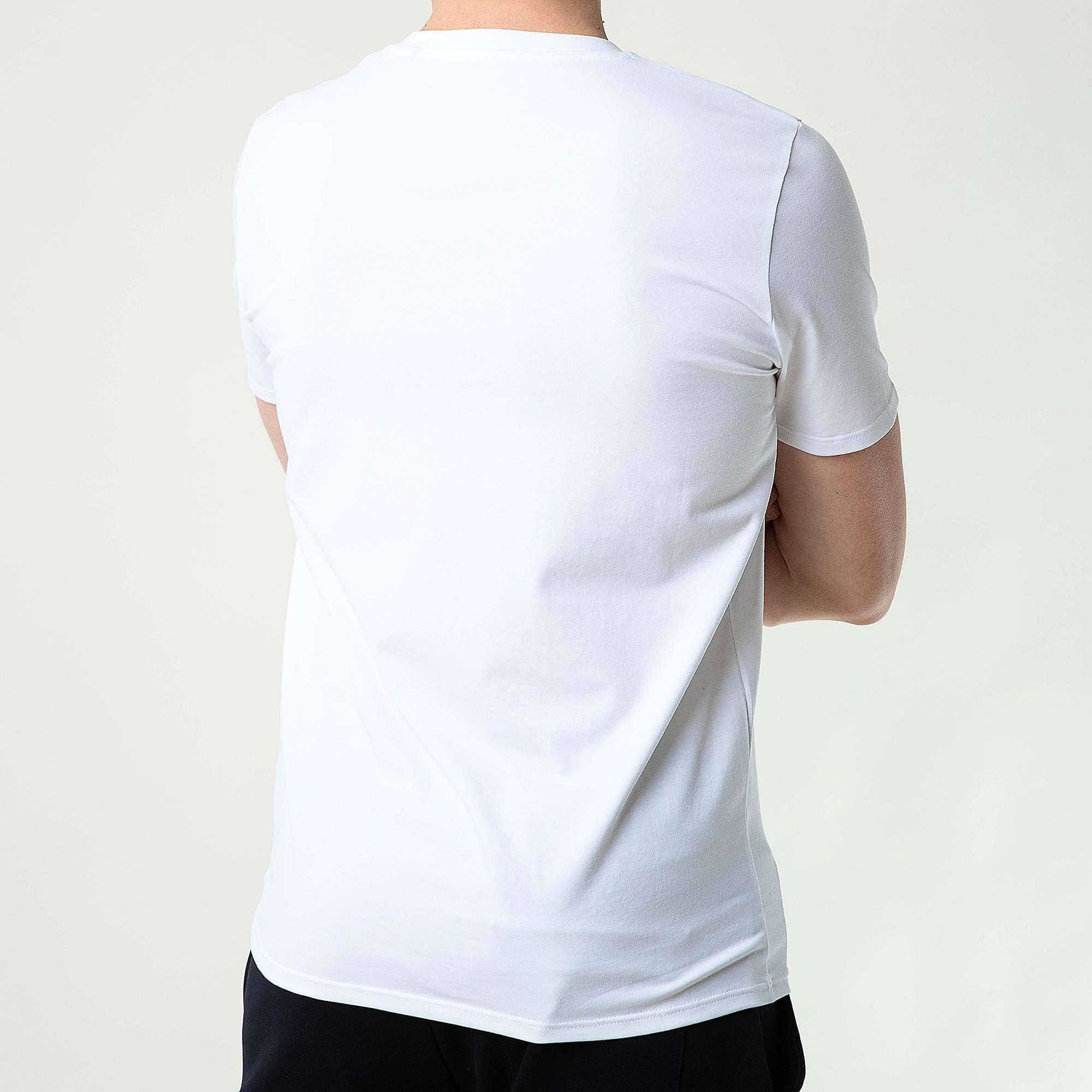 Biały T-shirt męski