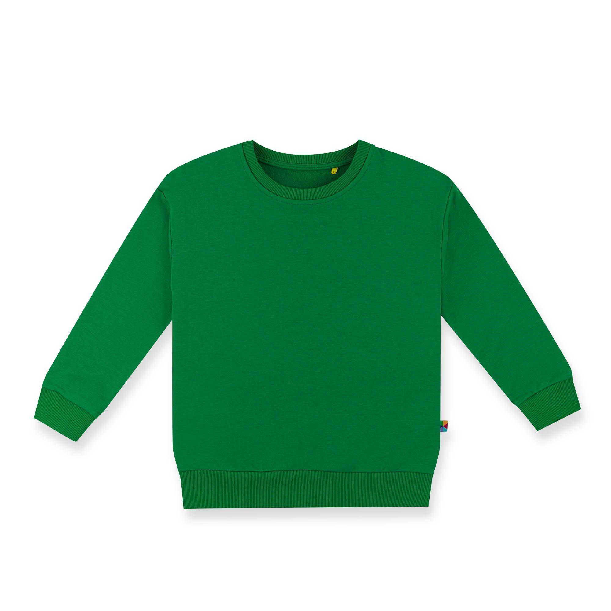 Zielona bluza dresowa z meszkiem