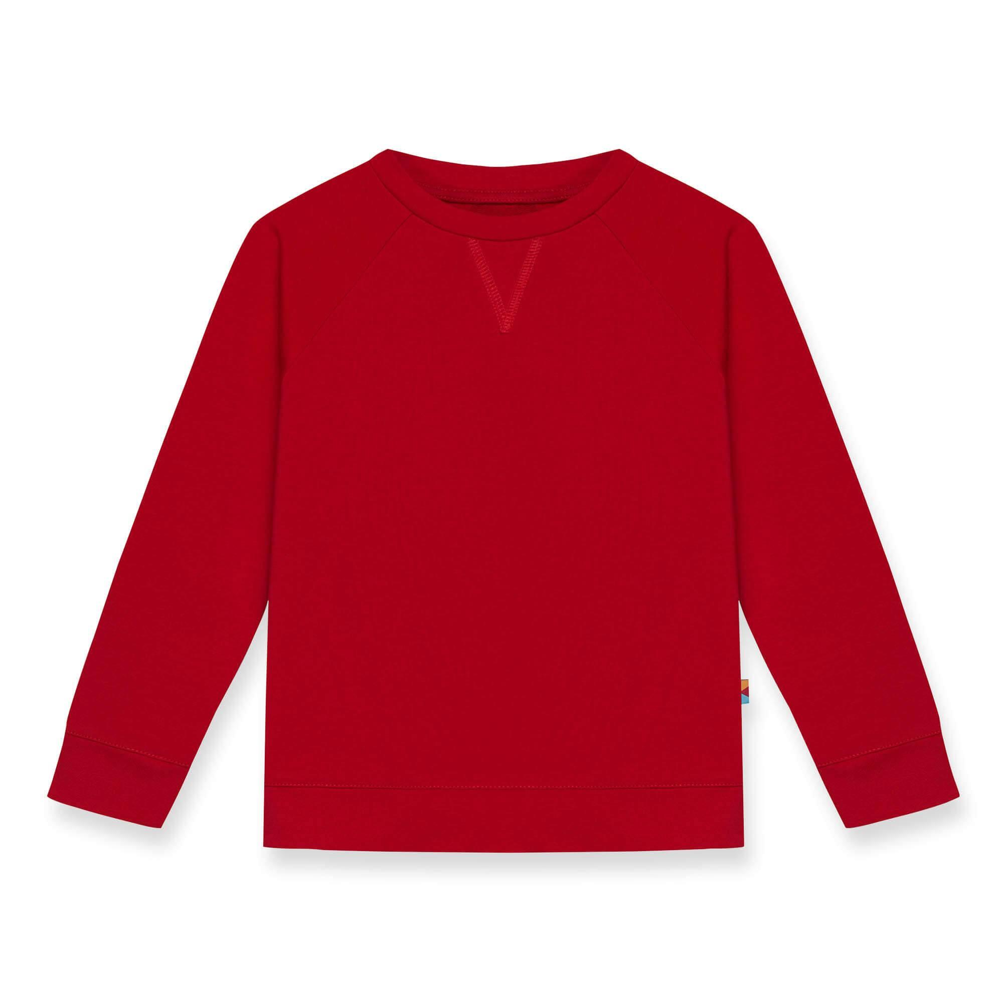 Czerwona bluza dresowa