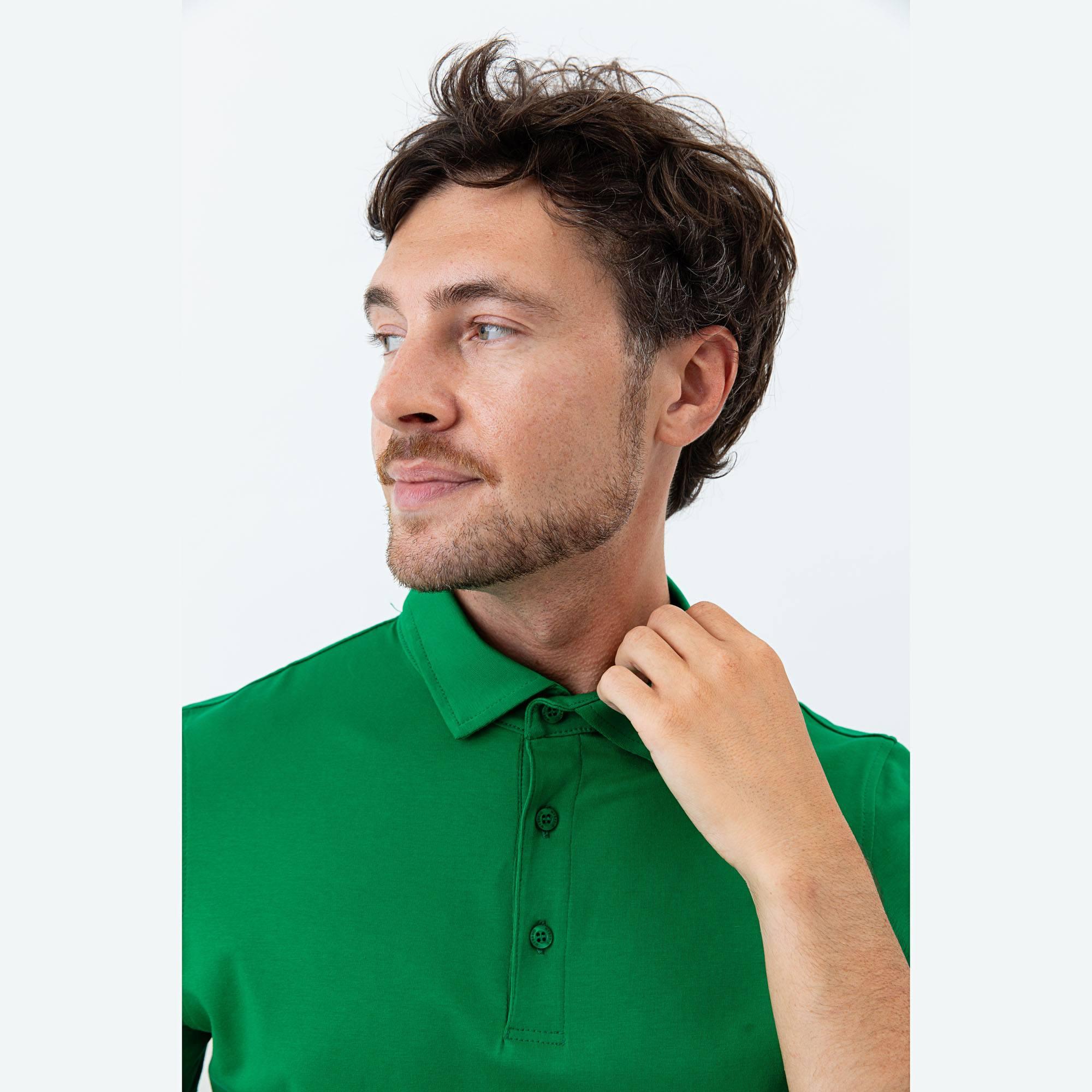 Zielona koszulka Polo męska