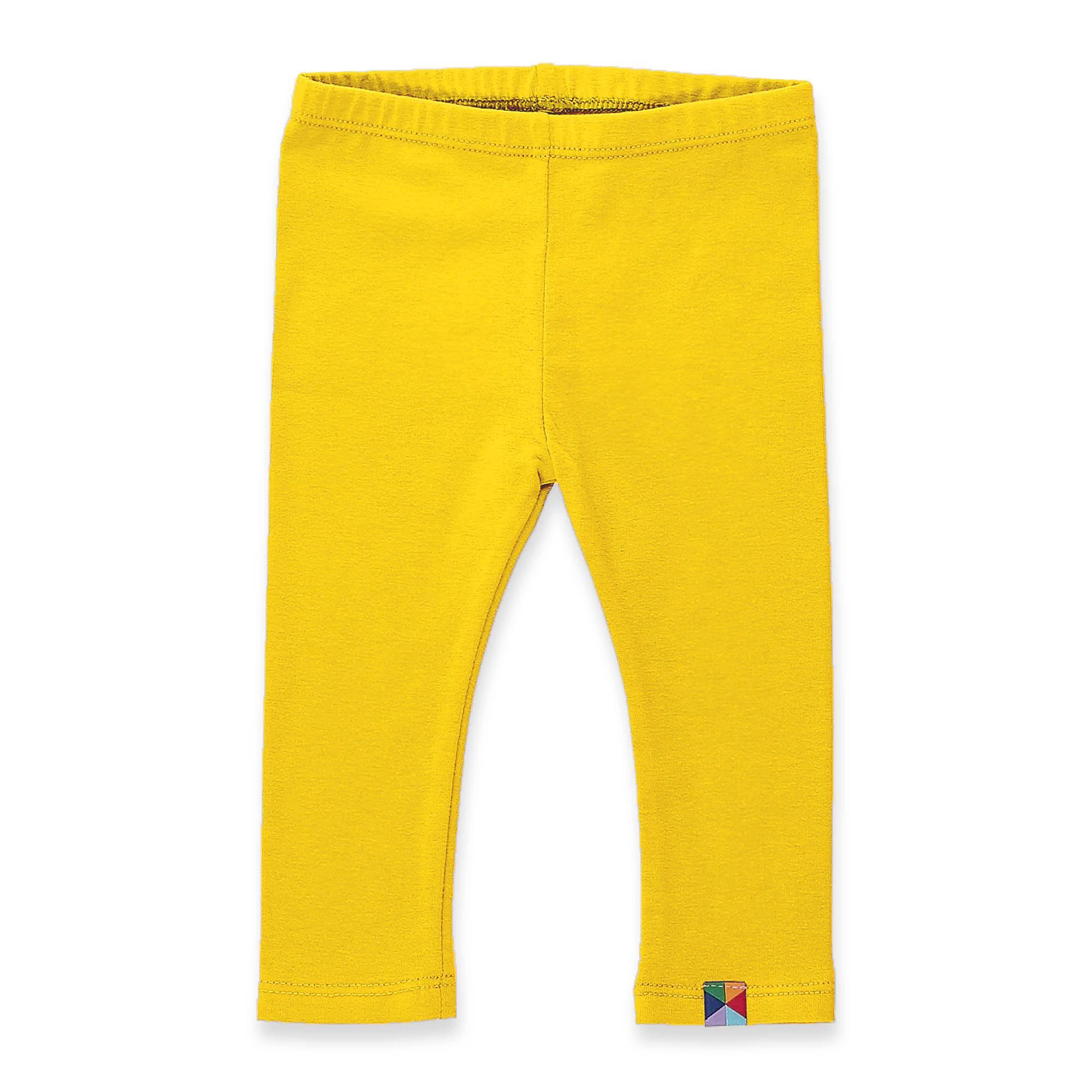 Żółte legginsy