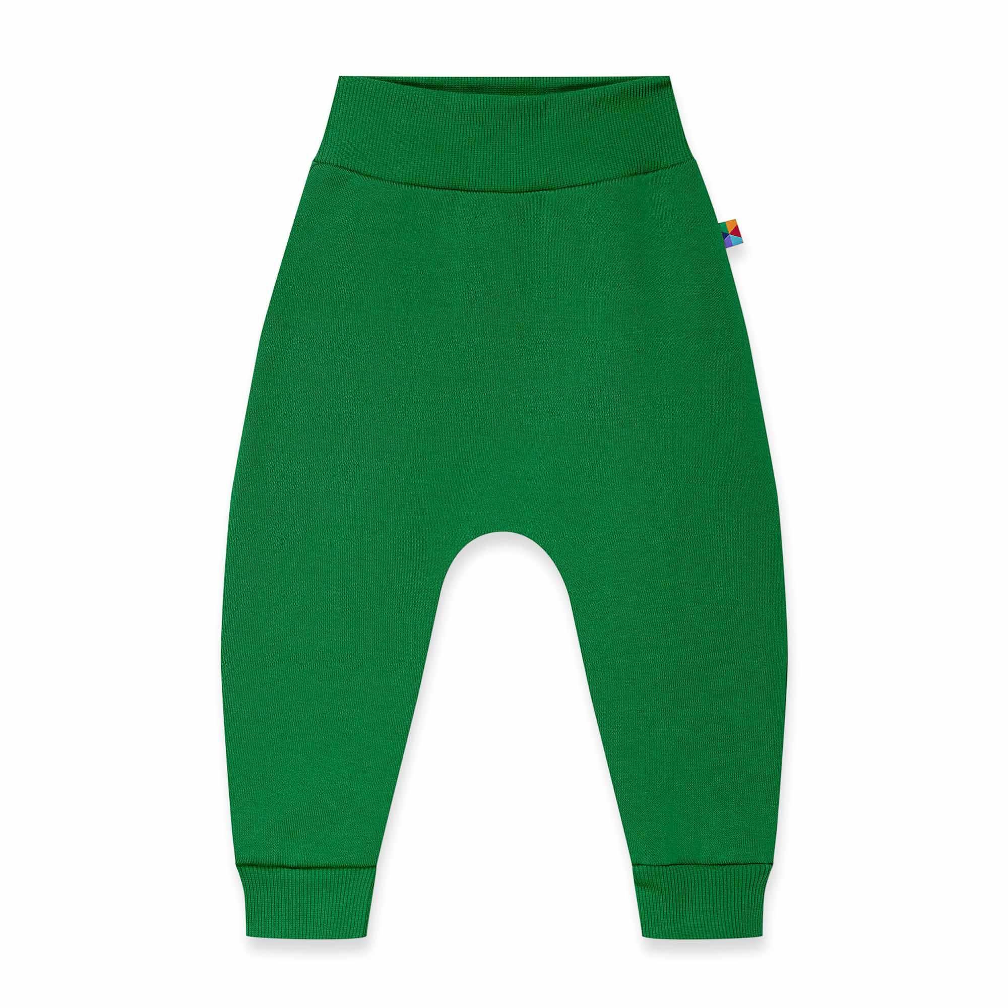 Zielone spodnie ocieplane