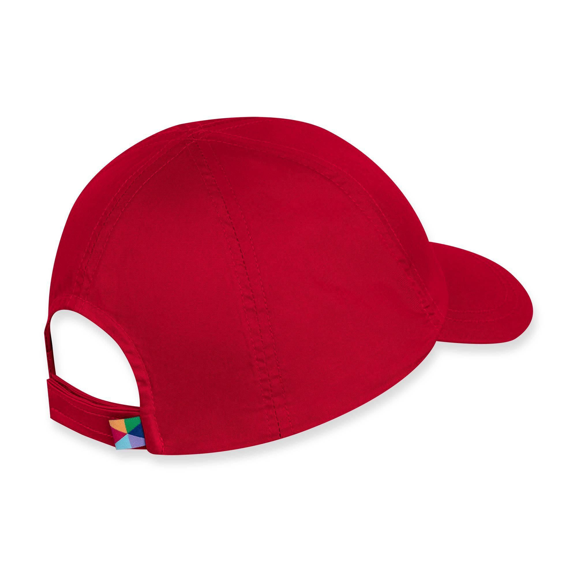 Czerwona czapka bejsbolówka dorośli
