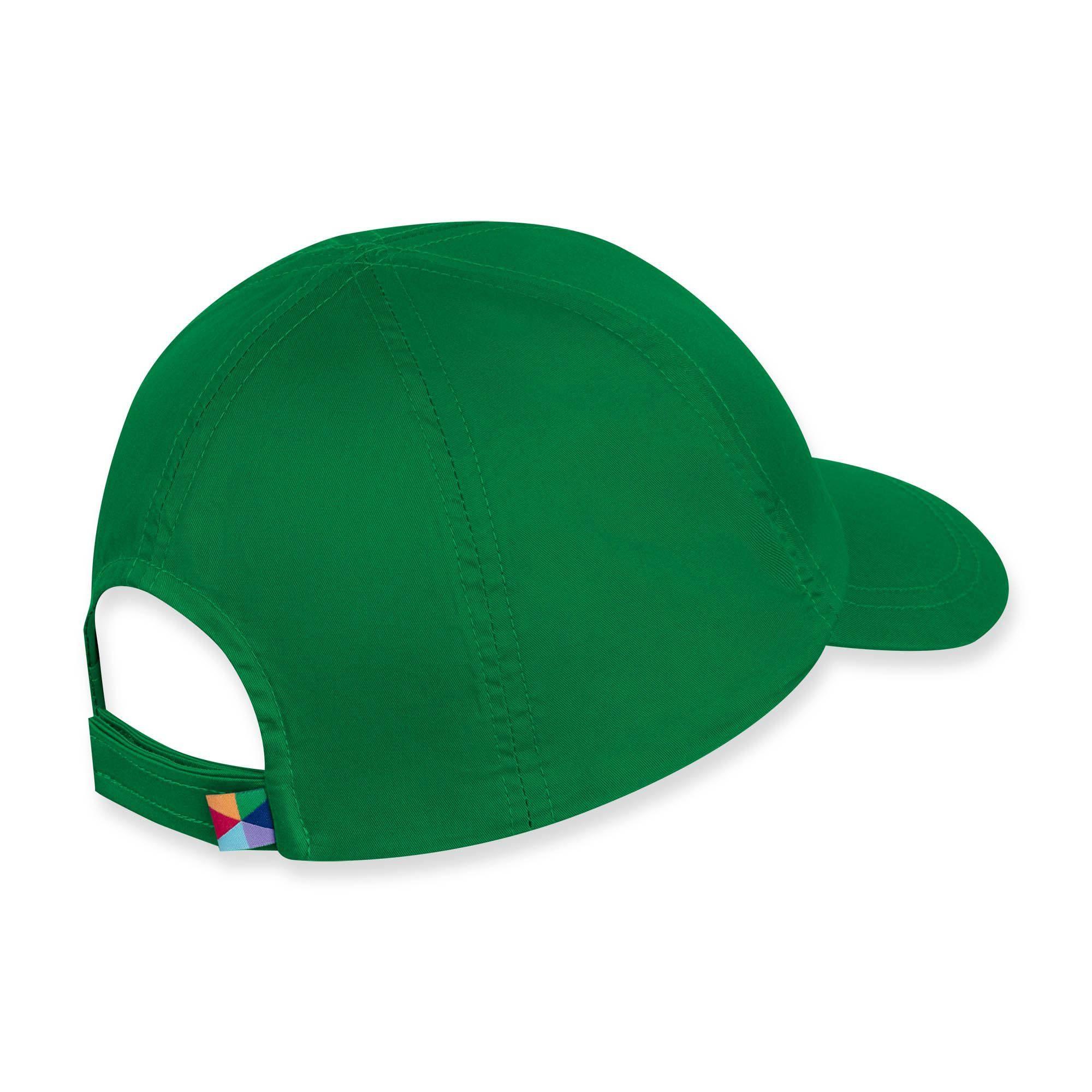 Zielona czapka bejsbolówka dorośli