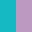 turkusowo - jasnofioletowy