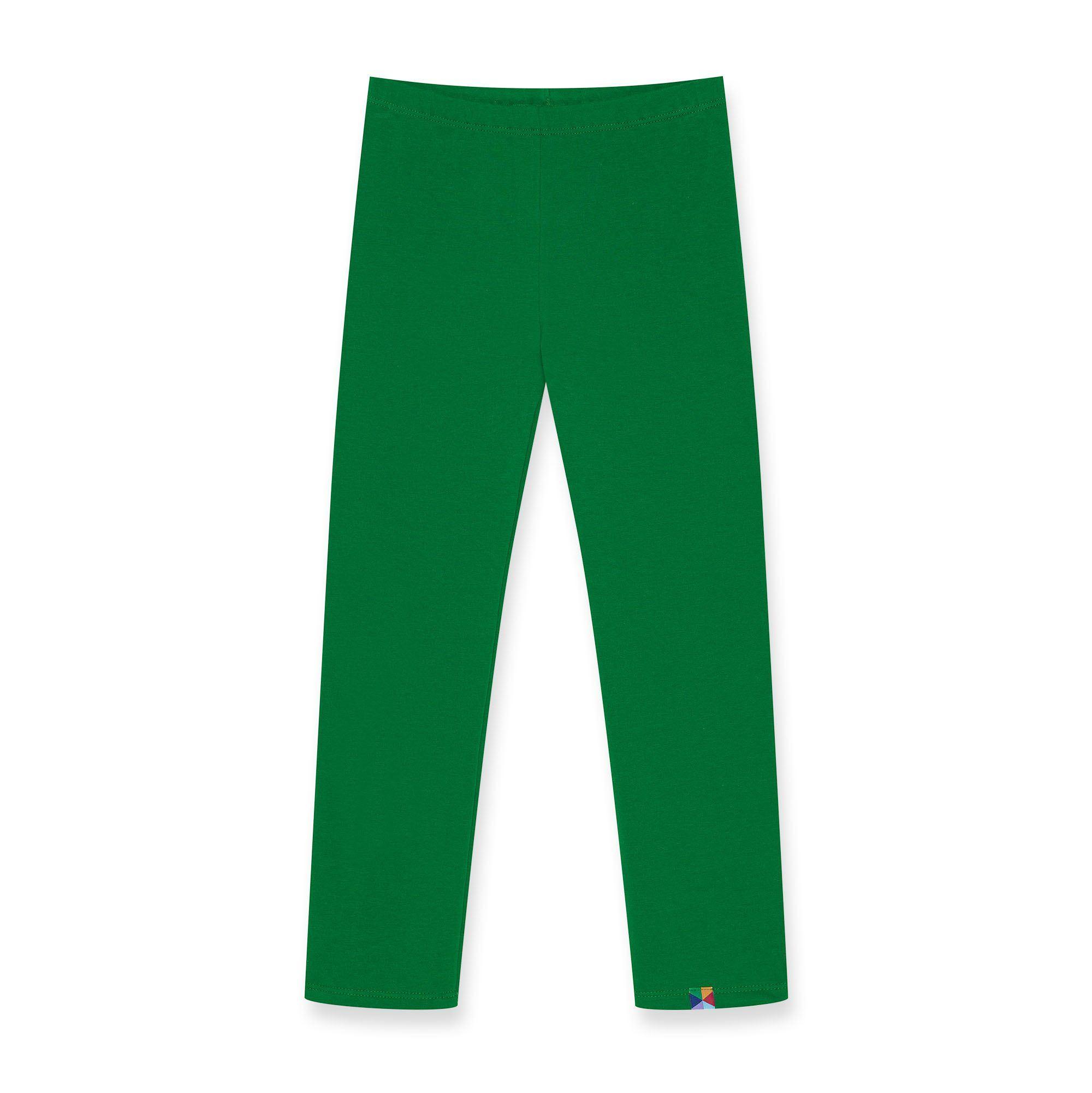 Zielone legginsy z meszkiem