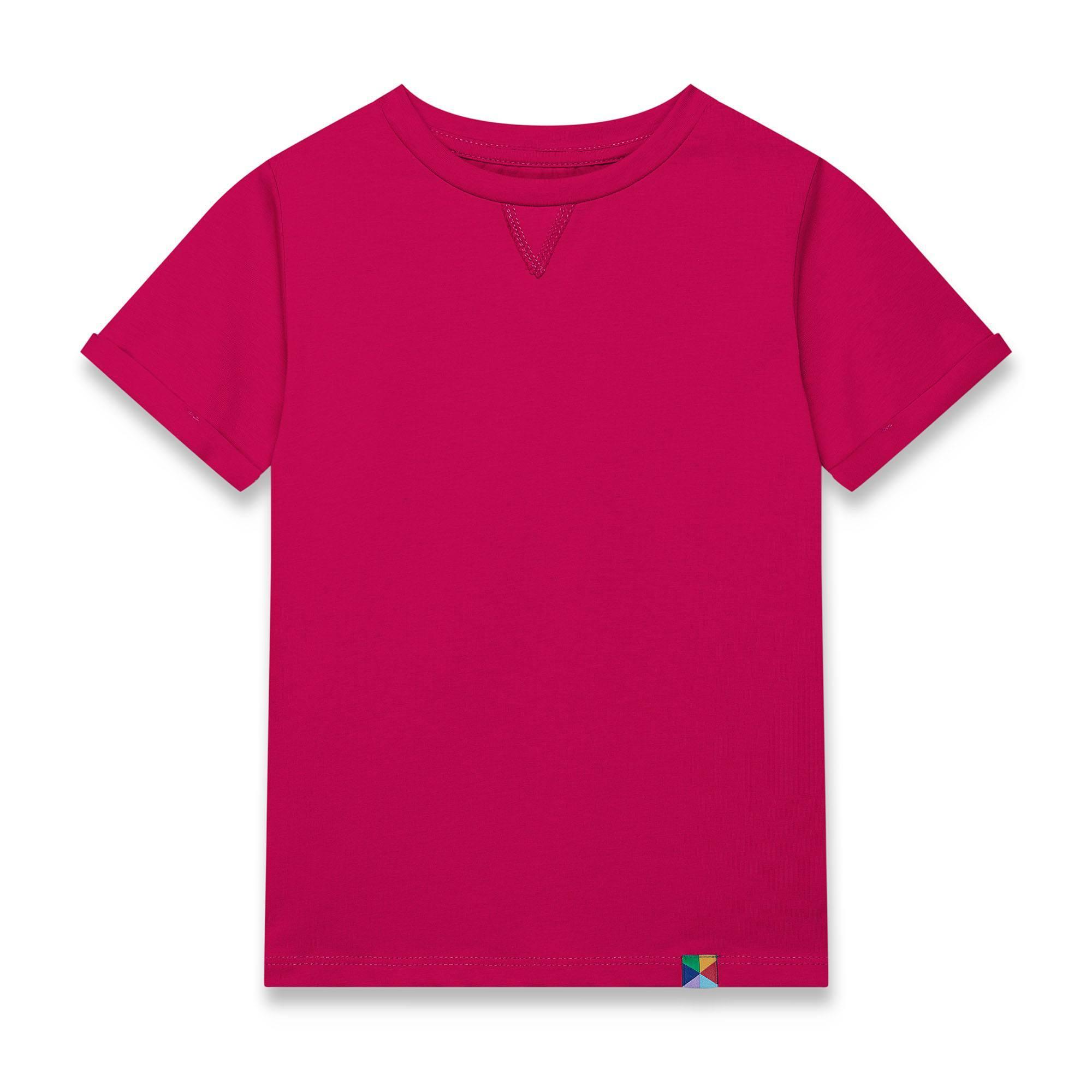Różowy T-shirt
