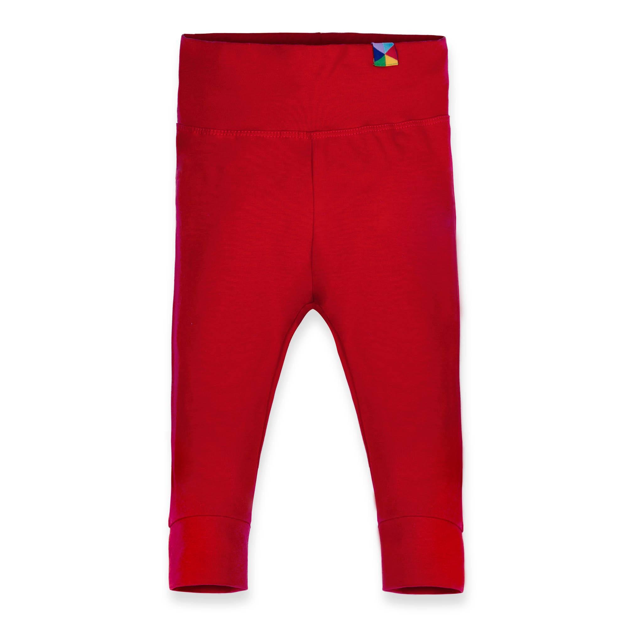 Czerwone spodnie dżersejowe