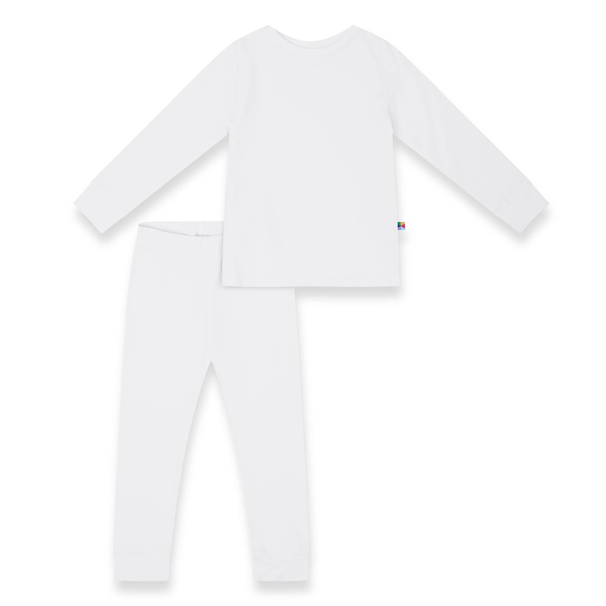 Biała piżamka 2-częściowa