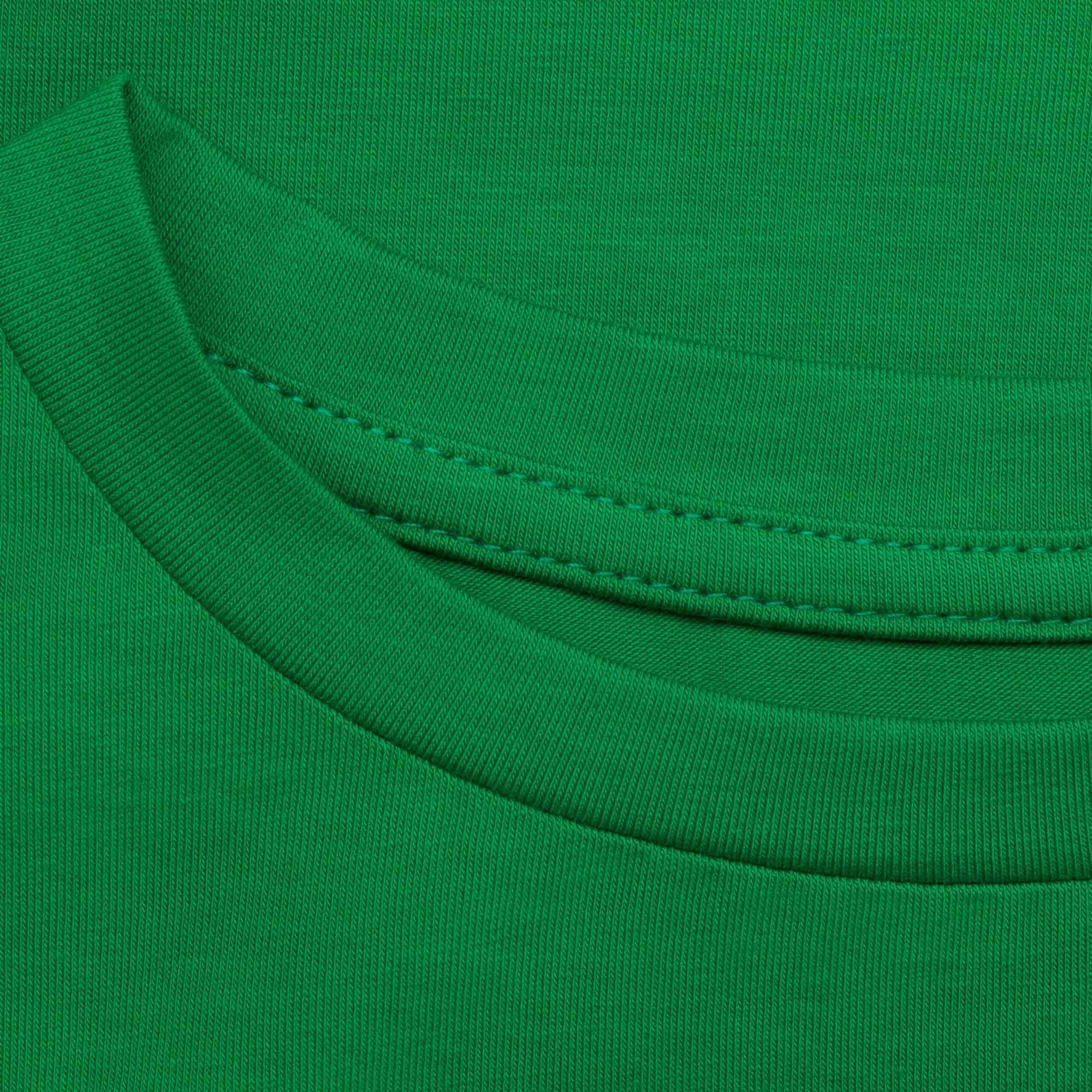 Zielona tunika z krótkim rękawem