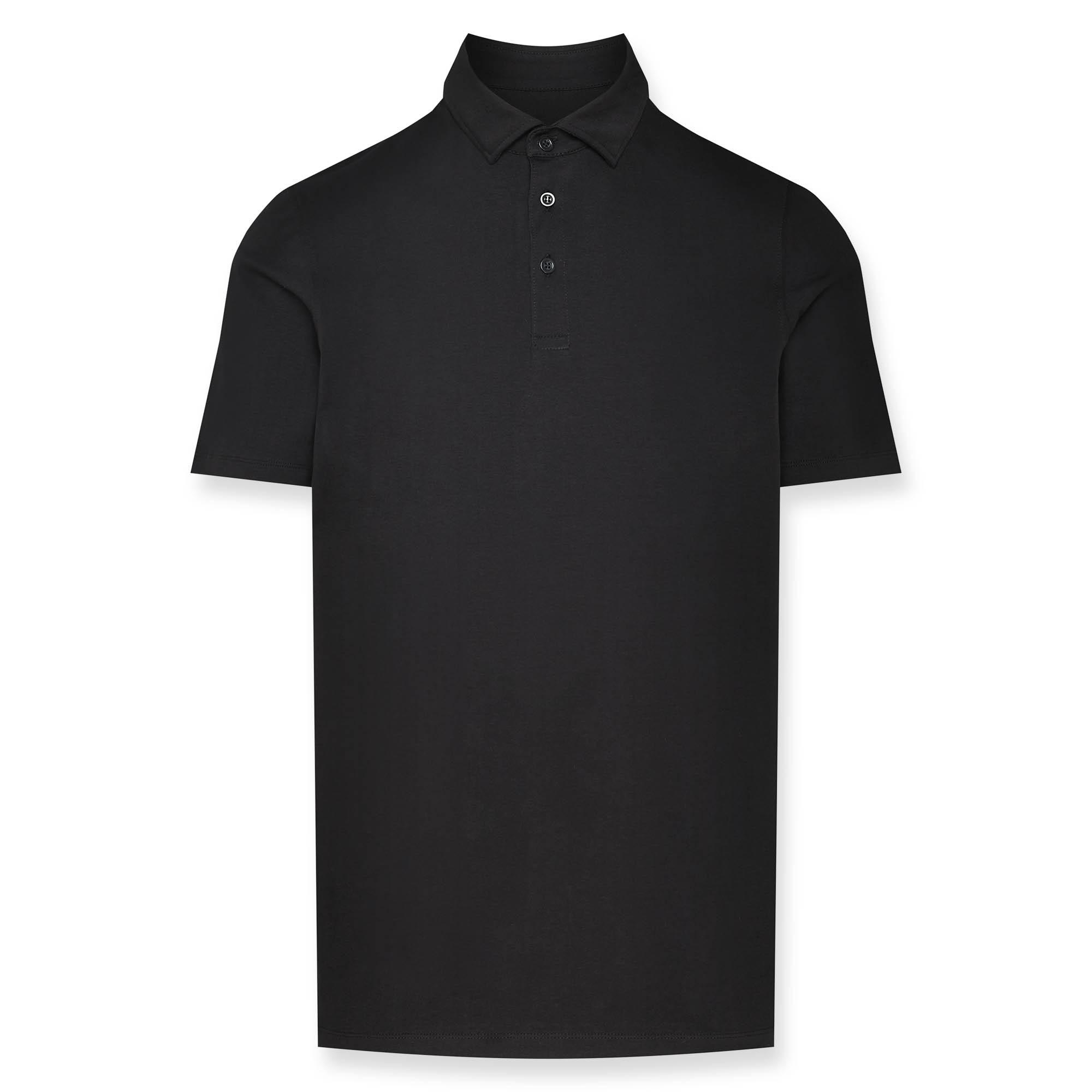 Czarna koszulka Polo męska