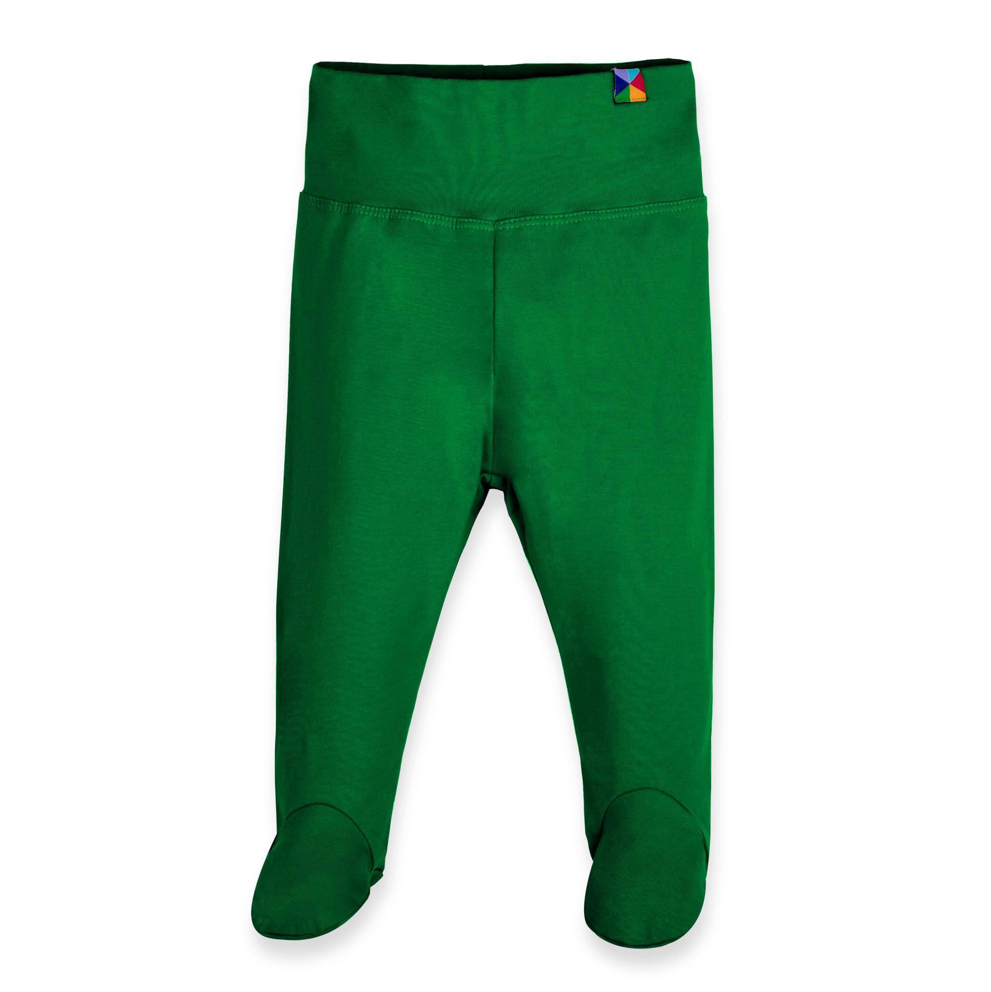 Zielone spodnie dżersejowe