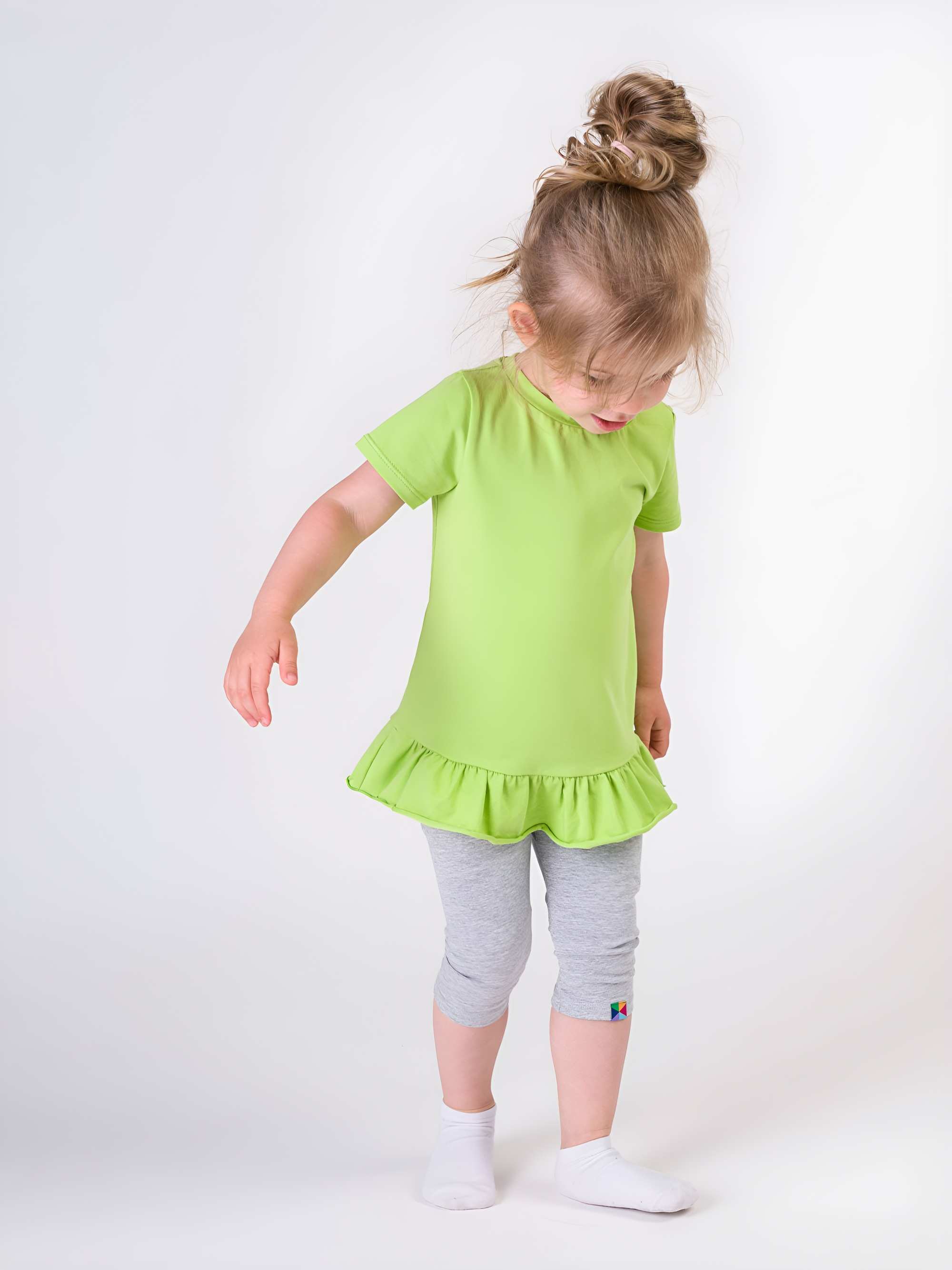 Szare legginsy 3/4