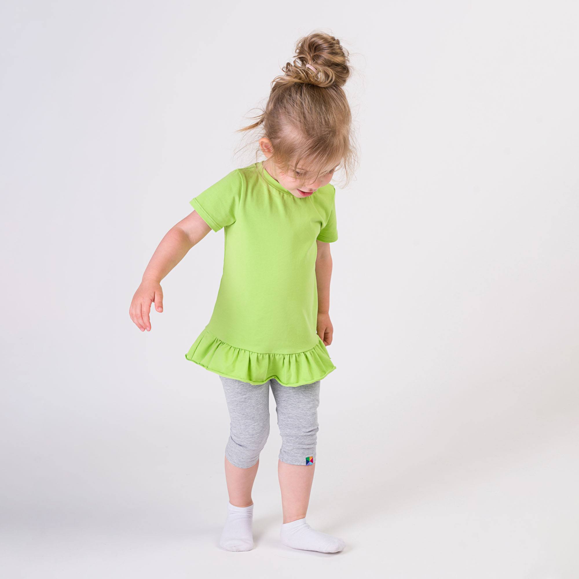 Szare legginsy 3/4