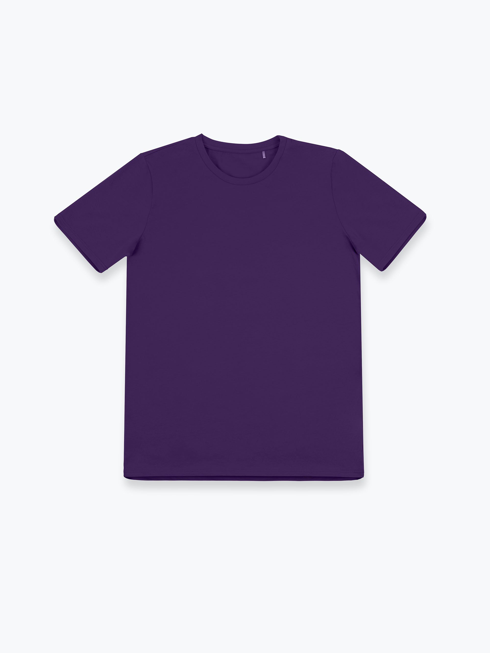 Fioletowy T-shirt męski