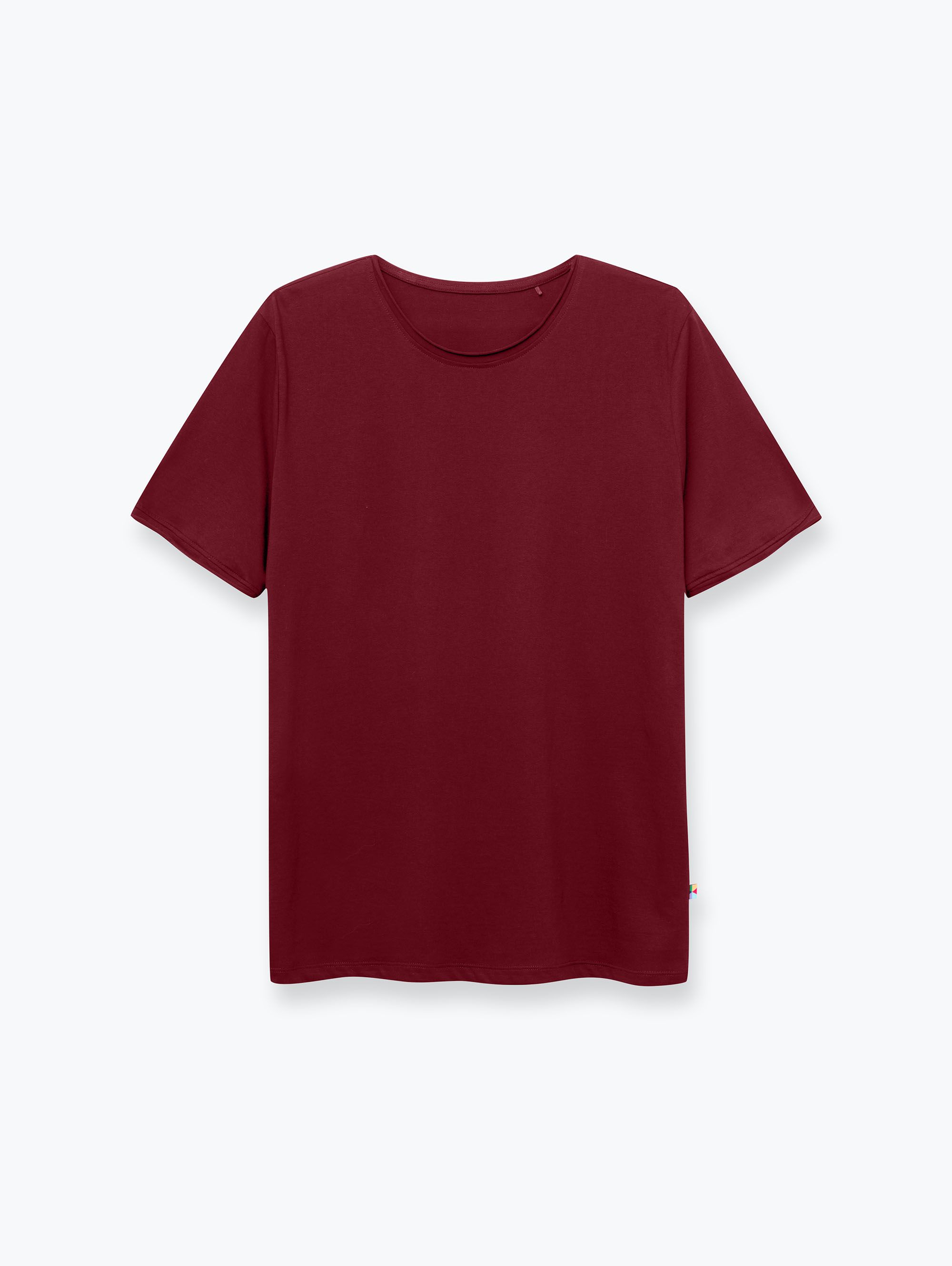 Burgundy Lightweight Jersey T-shirt Men