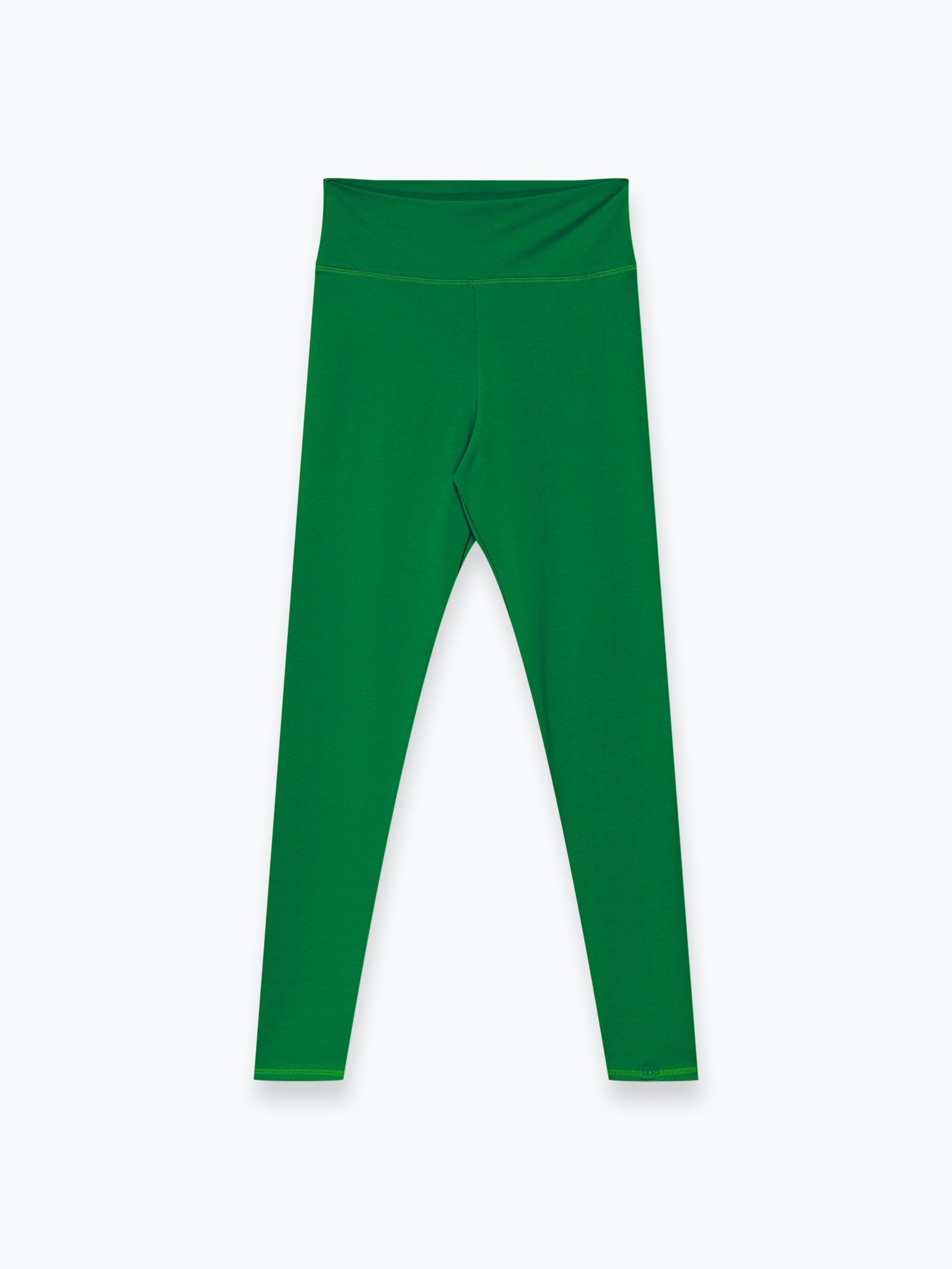 Zielone legginsy damskie