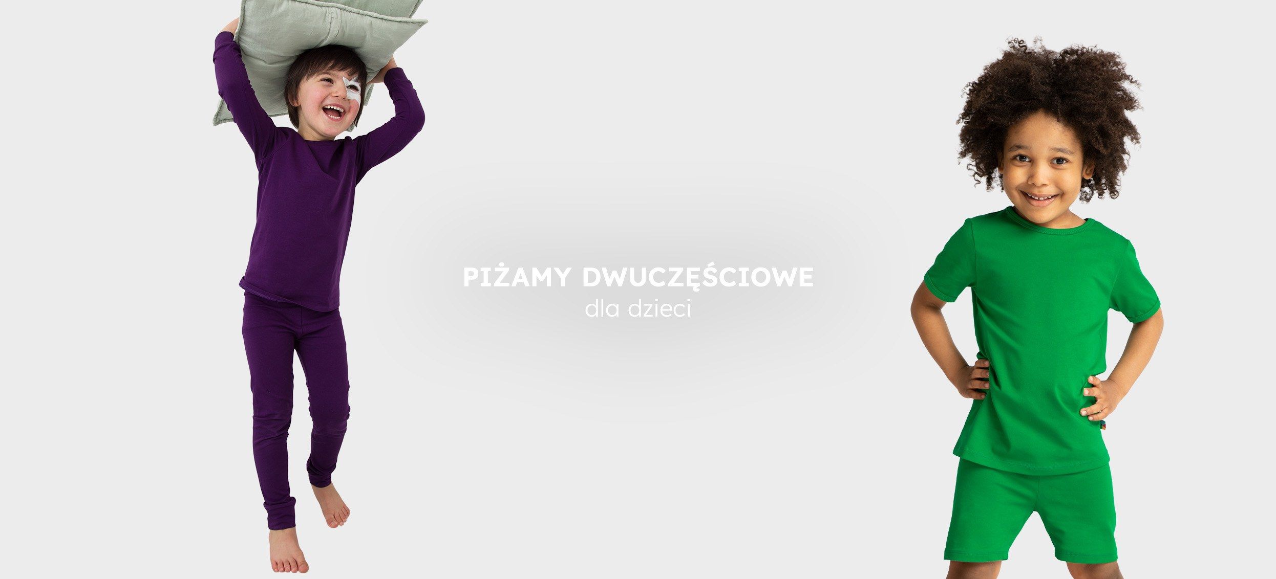 piżamy dla dzieci dwuczęściowe