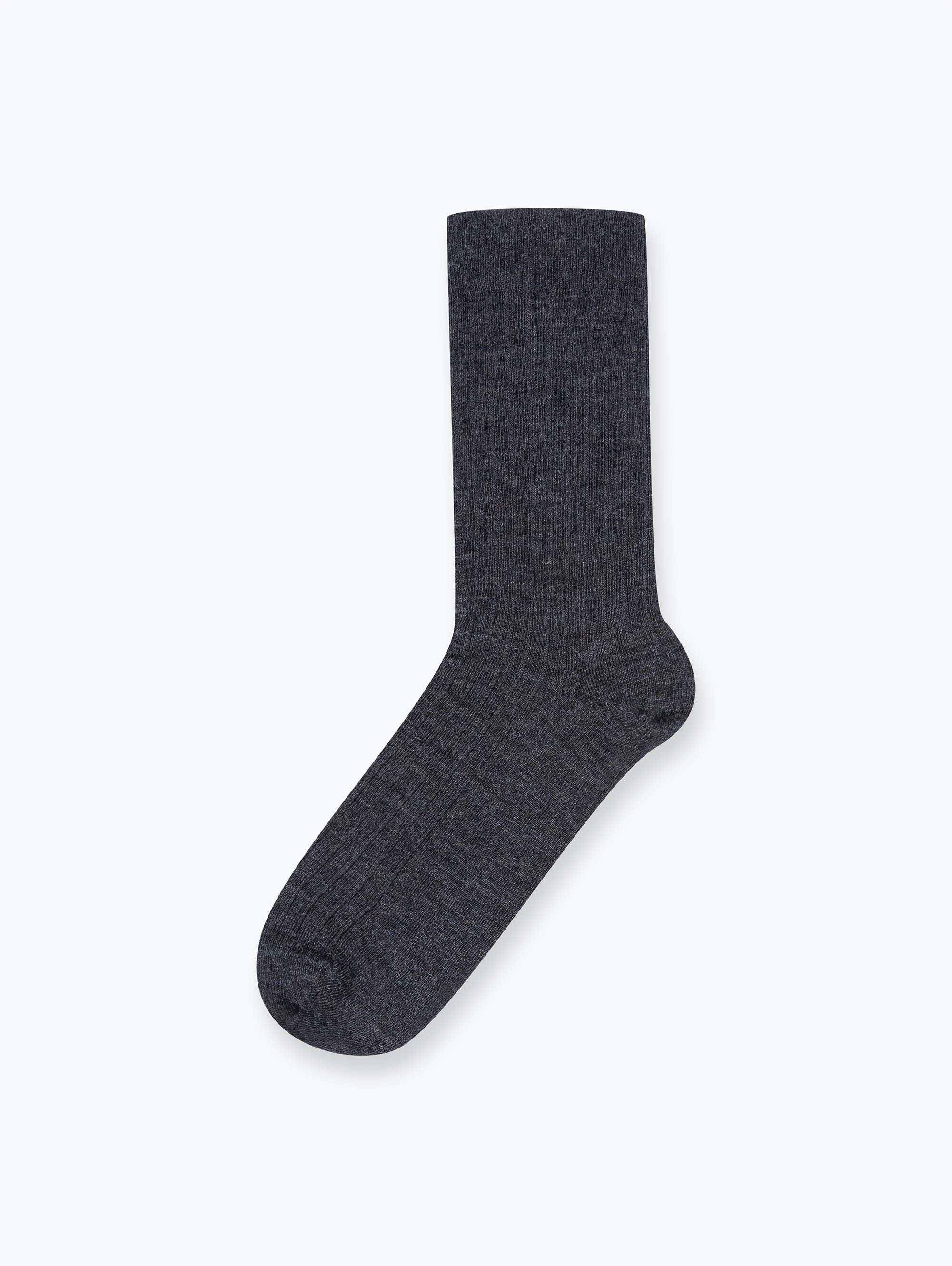 Szary zestaw skarpet z wełny merino 3-pack