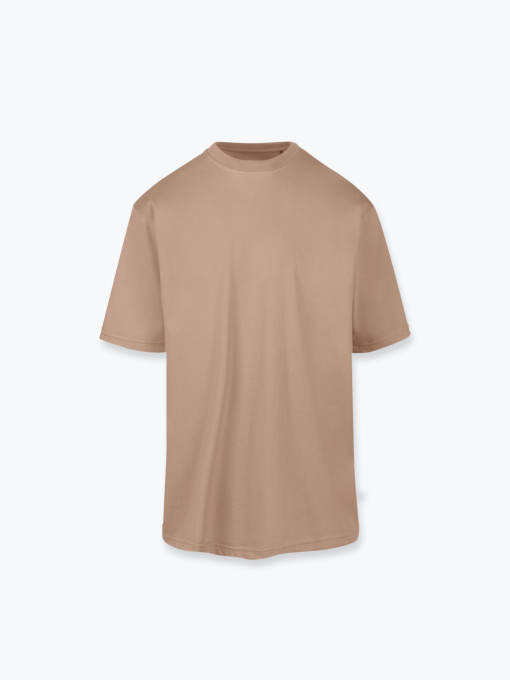Mocha mousse T-shirt oversize męski
