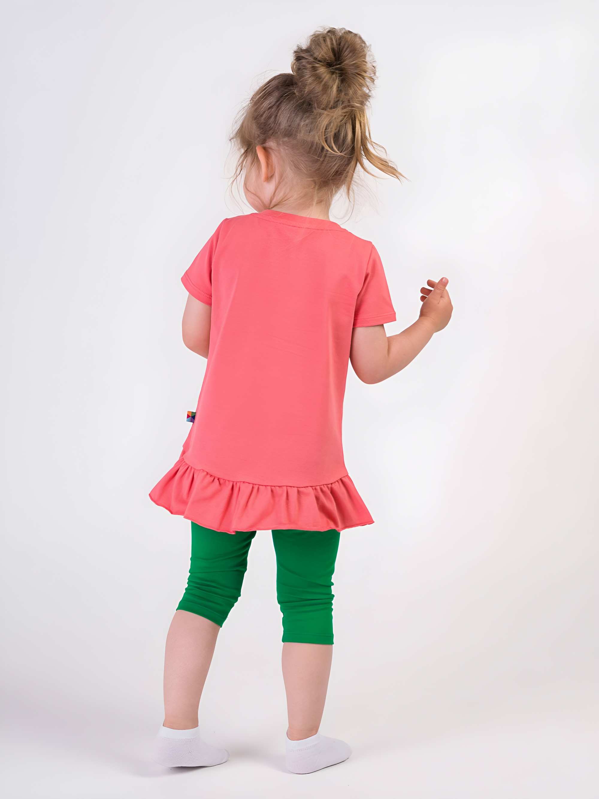 Zielone legginsy 3/4