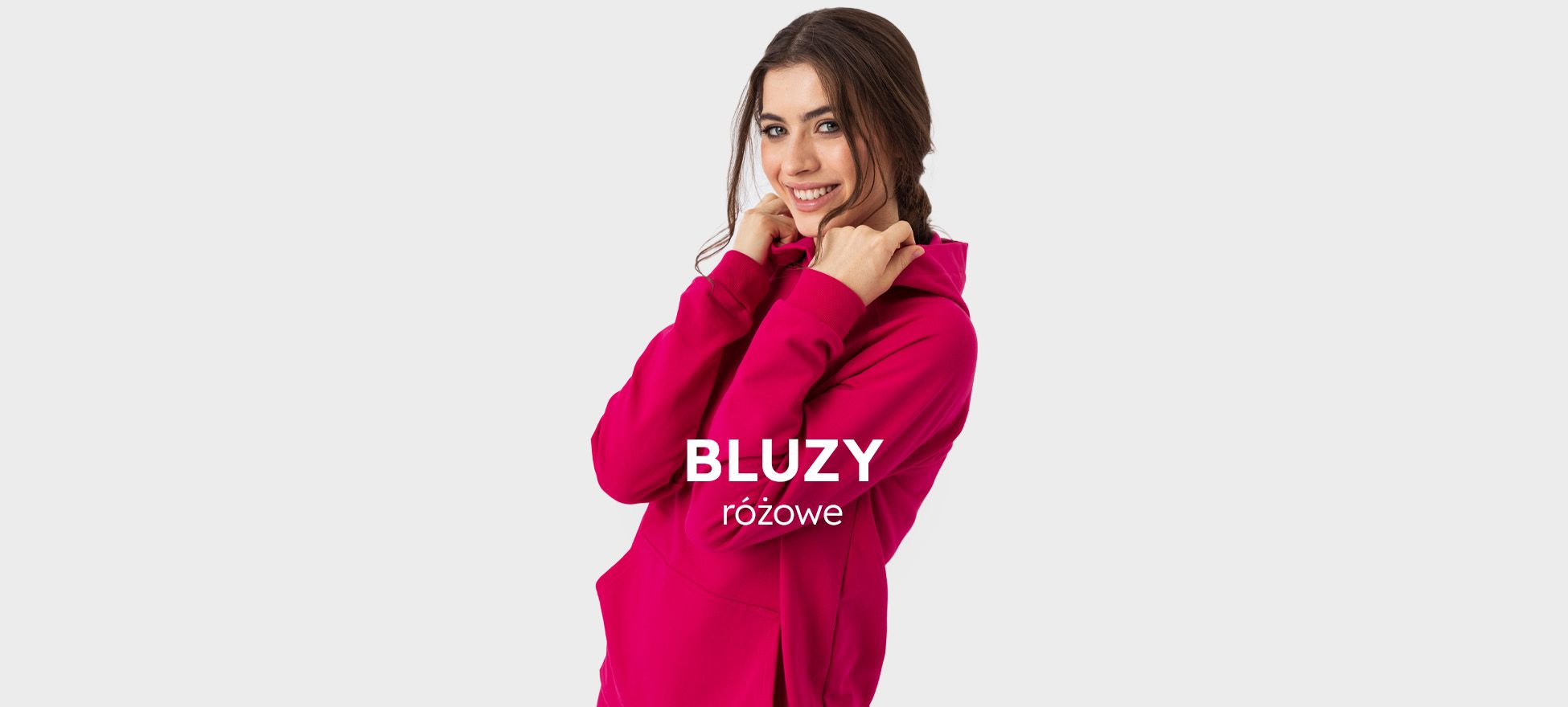 różowa bluza