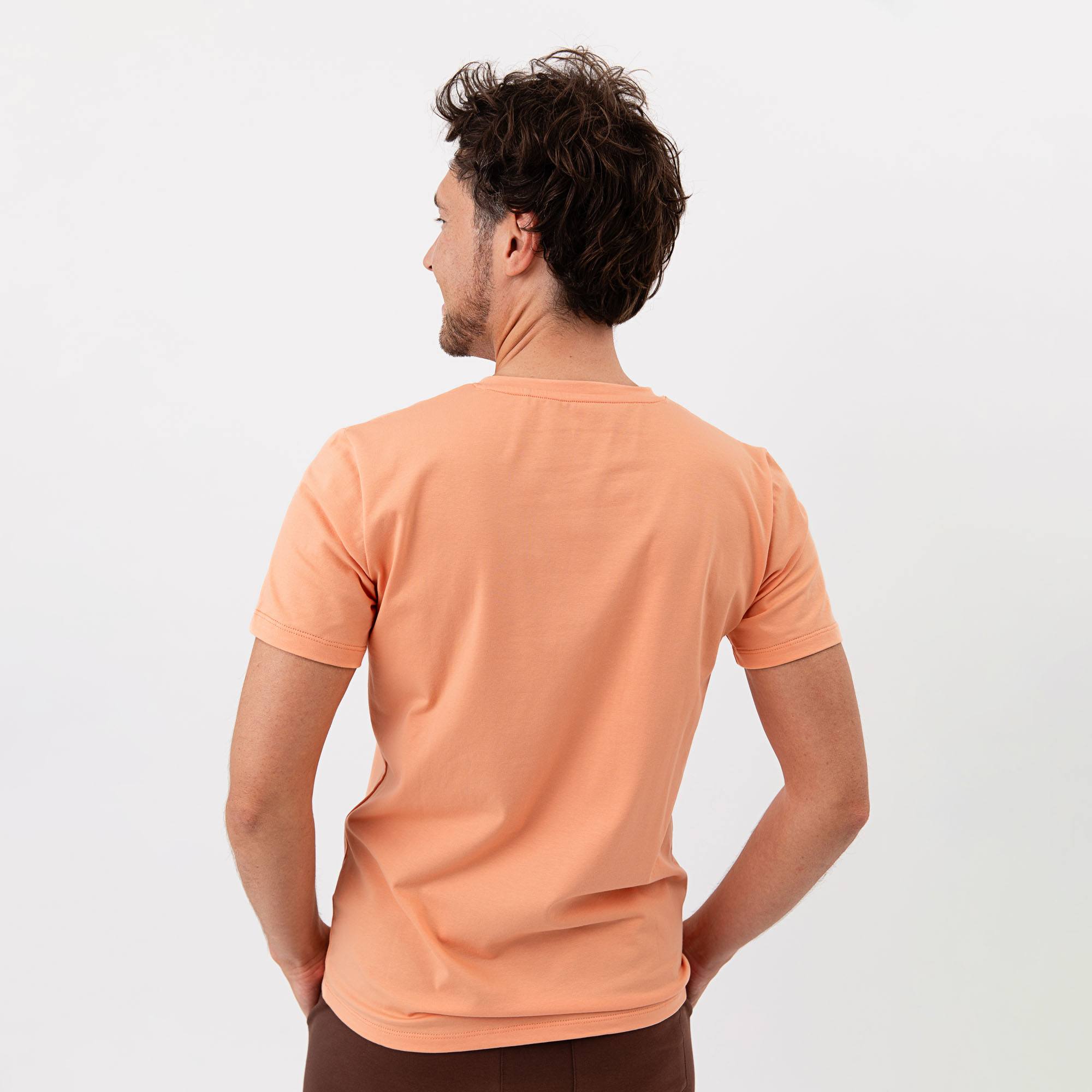 Morelowy T-shirt męski