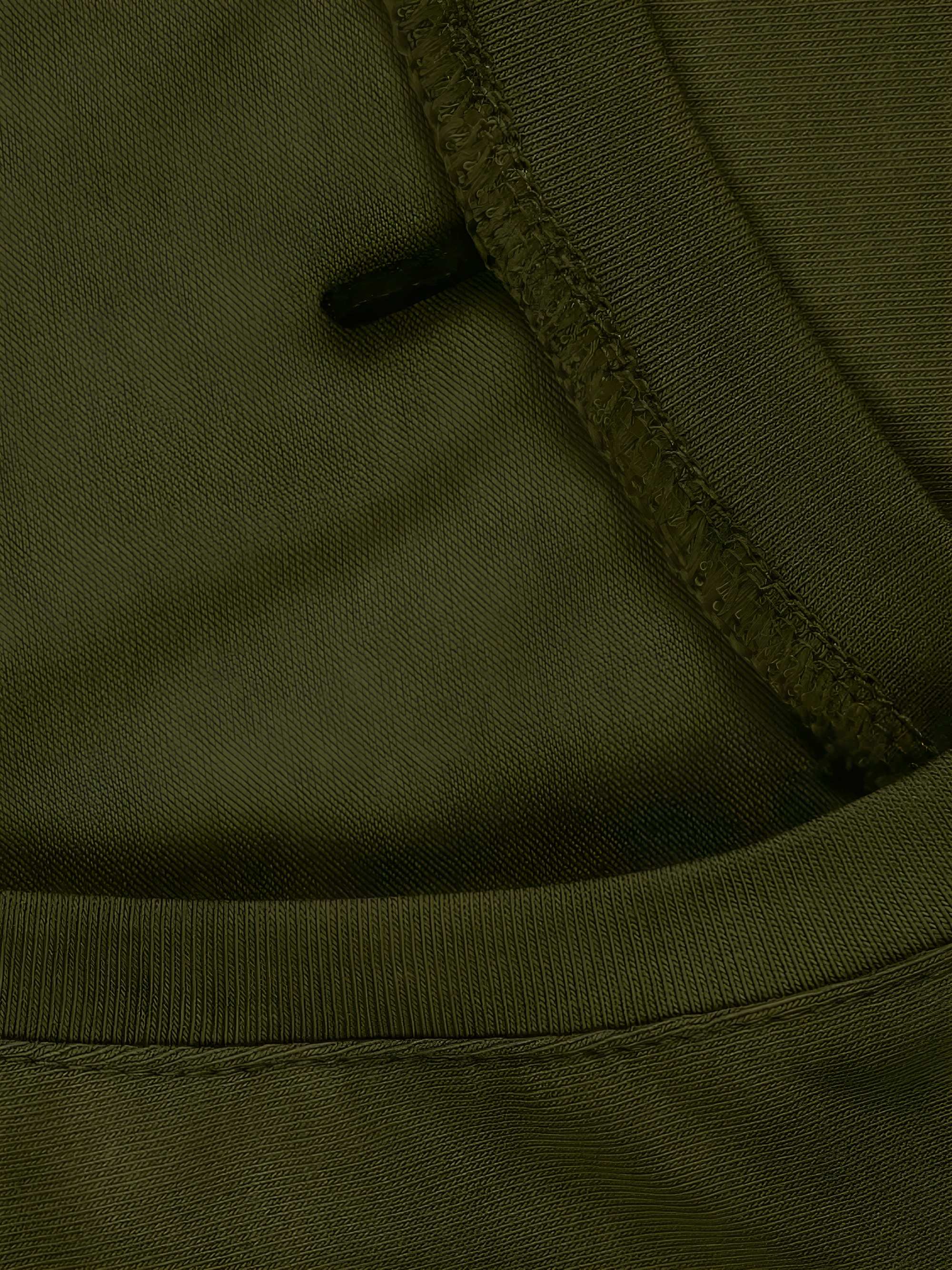 Khaki bluzka z dekoltem damska