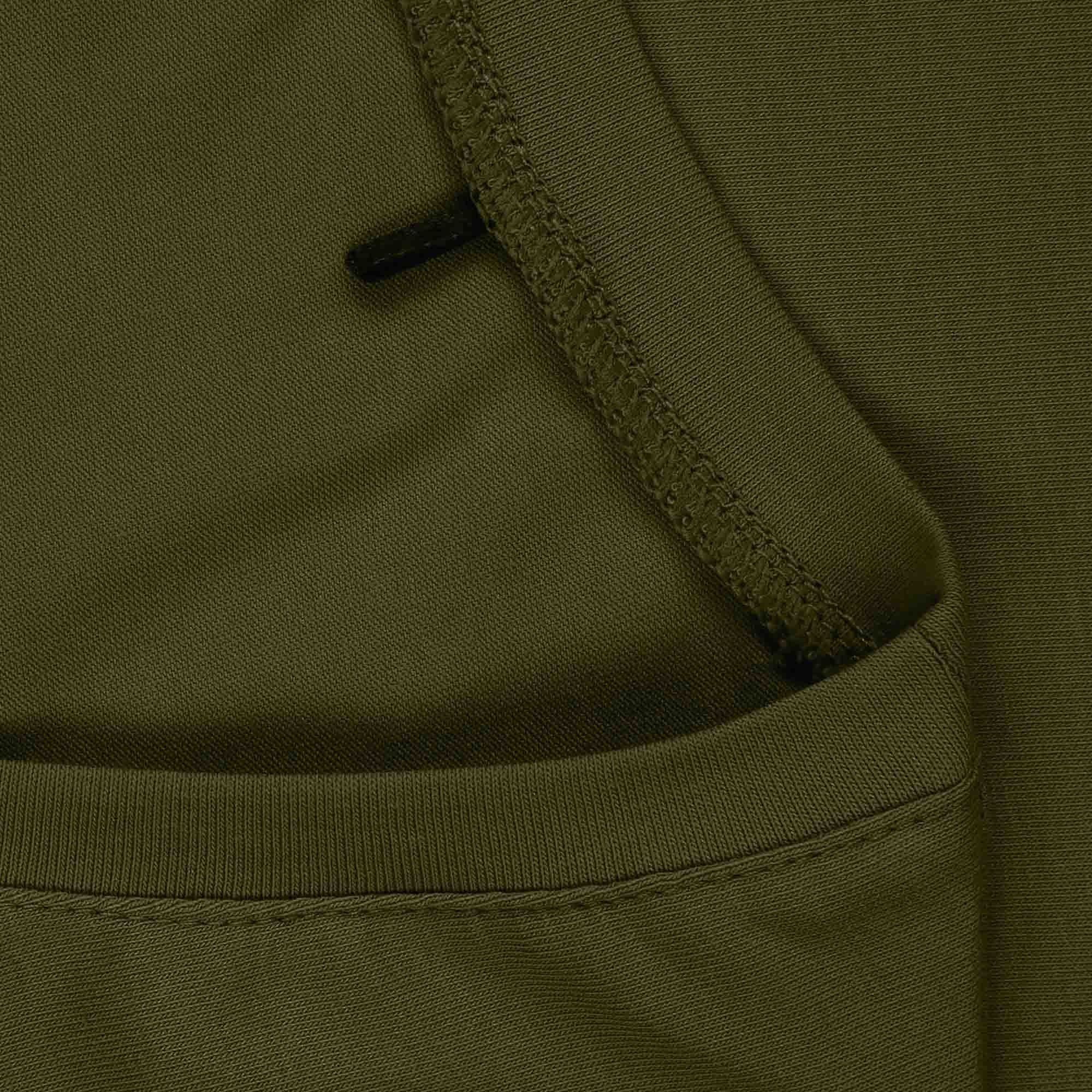 Khaki bluzka z dekoltem damska