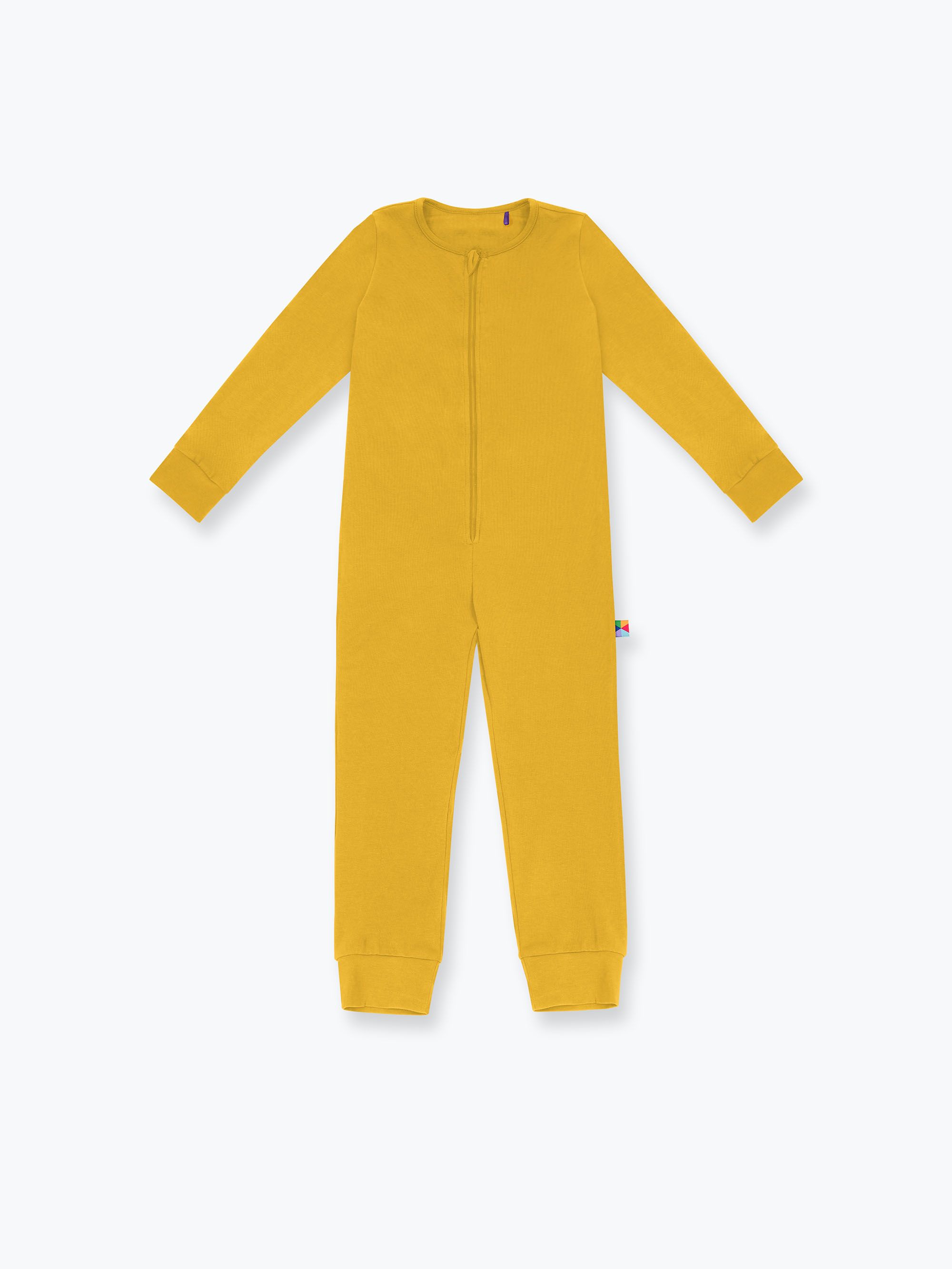 Mustard romper sleeping suit