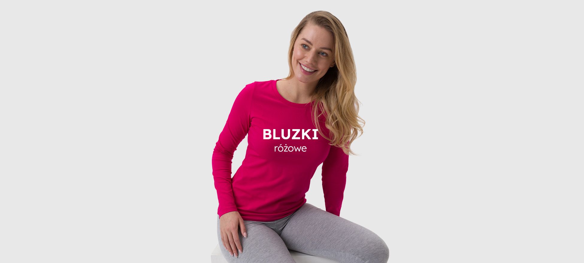 bluzki róż