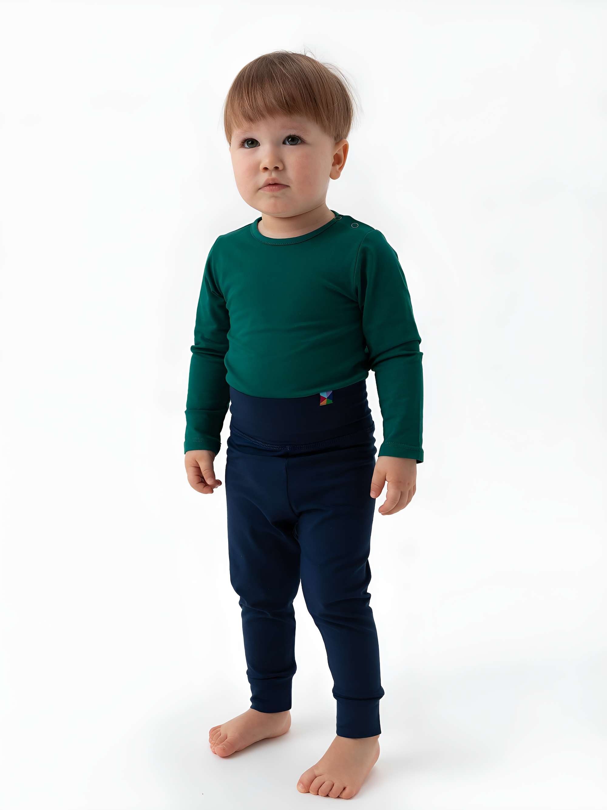 Navy blue jersey pants