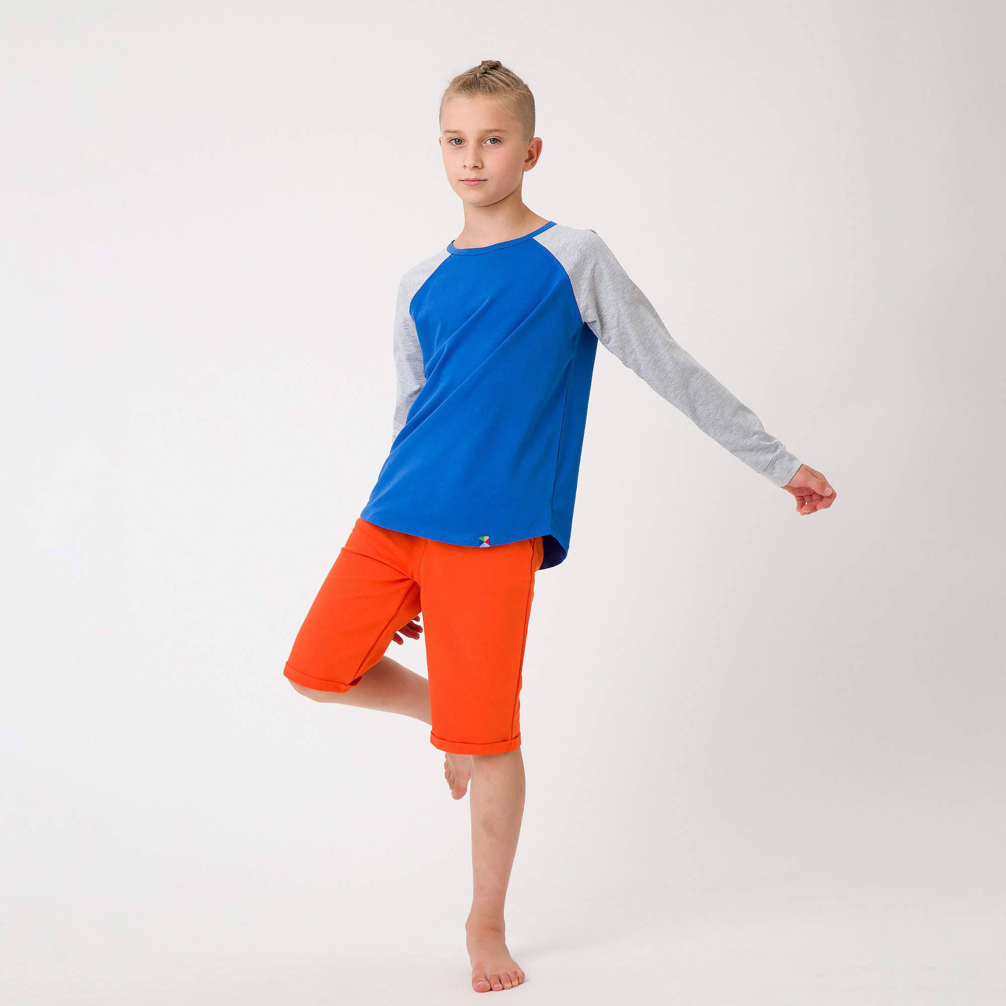 Pomarańczowe spodenki Junior