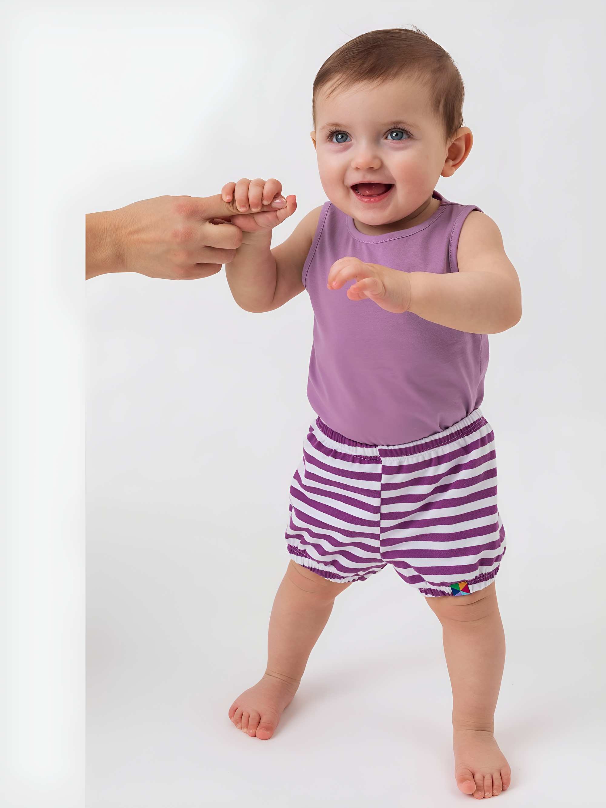 Violet stripes bloomers