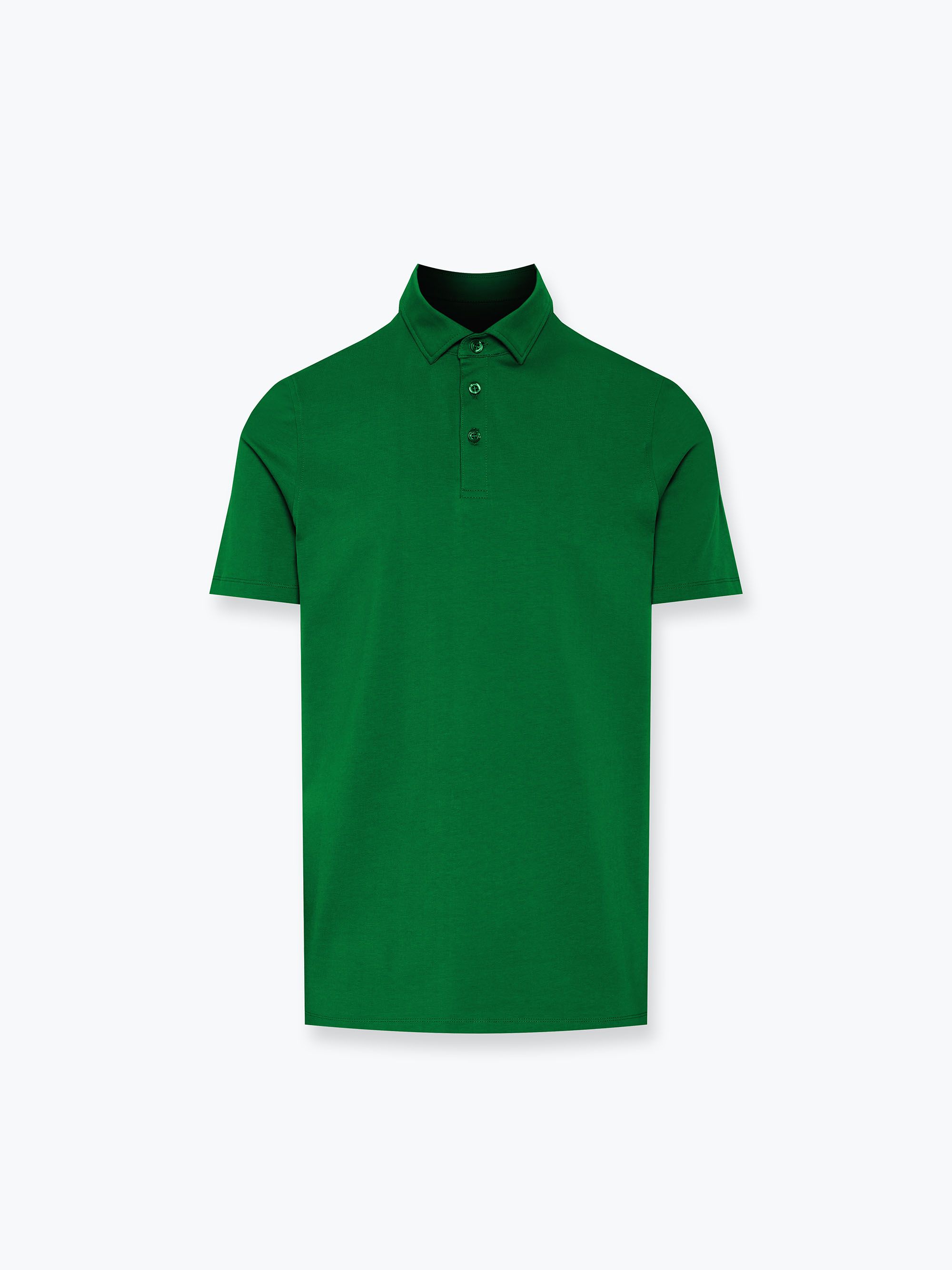 Zielona koszulka polo męska