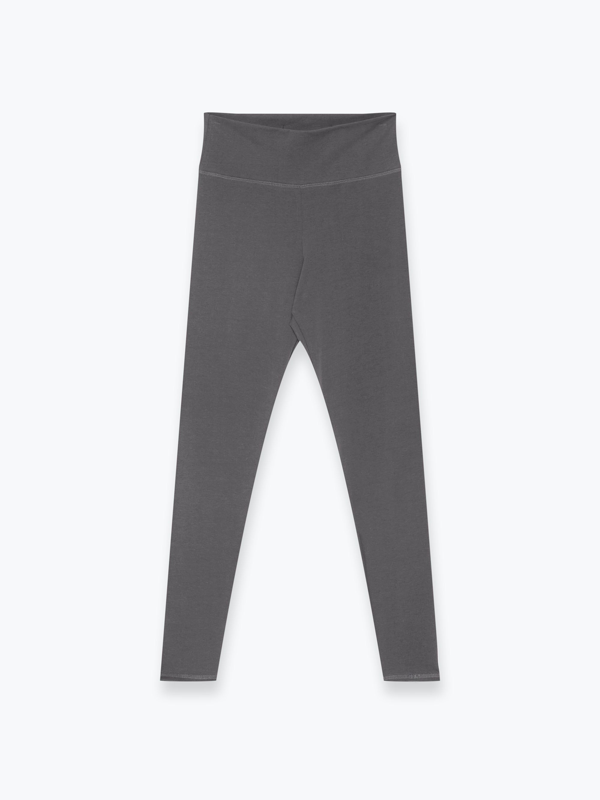 Grafitowe legginsy damskie
