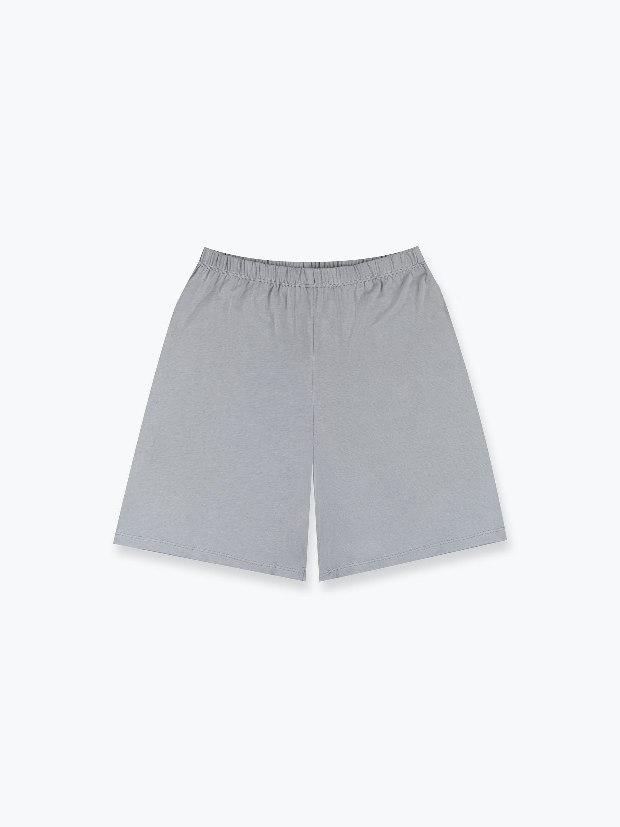Grey pajama shorts Women