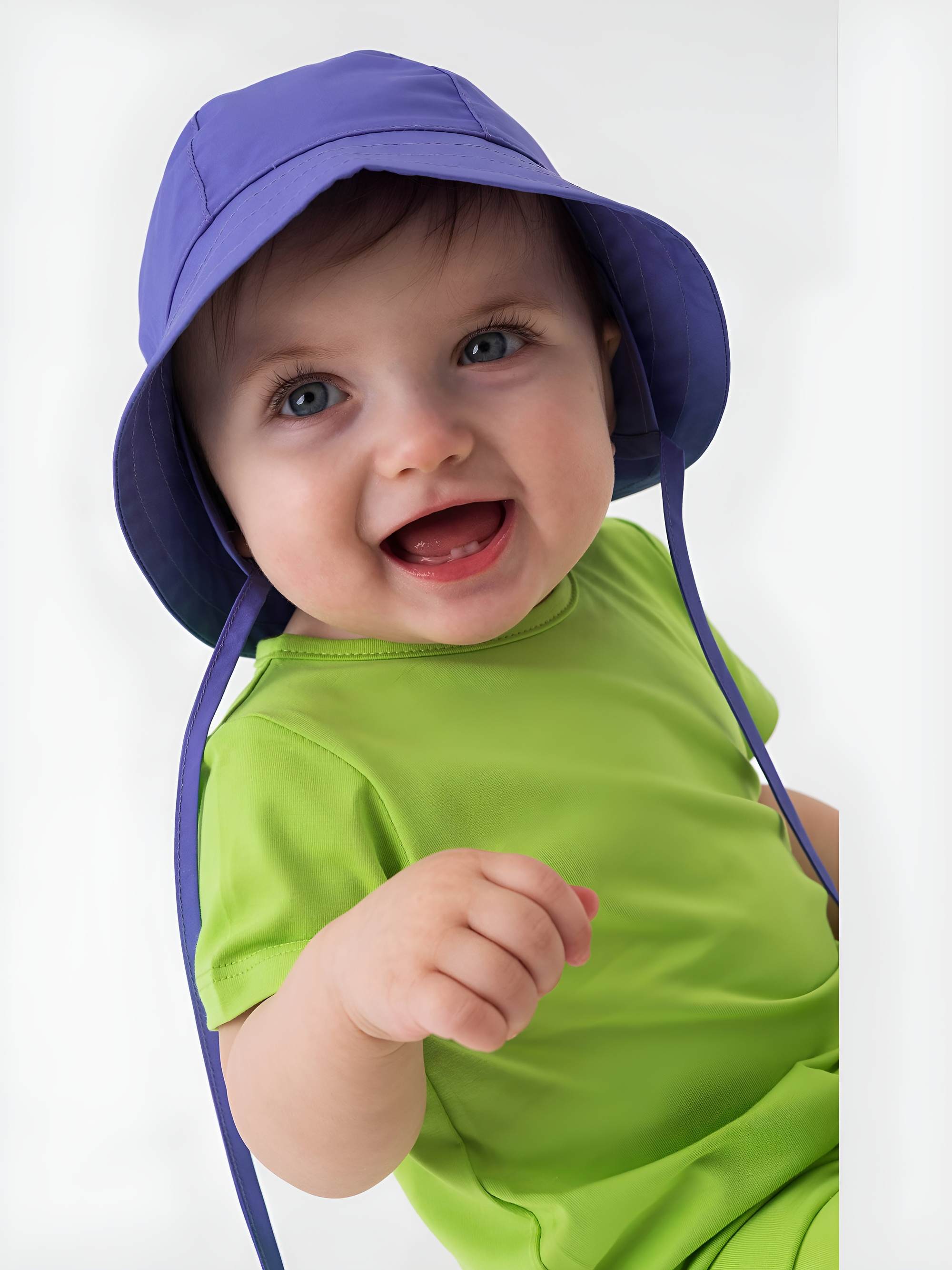 Lime green short sleeve romper